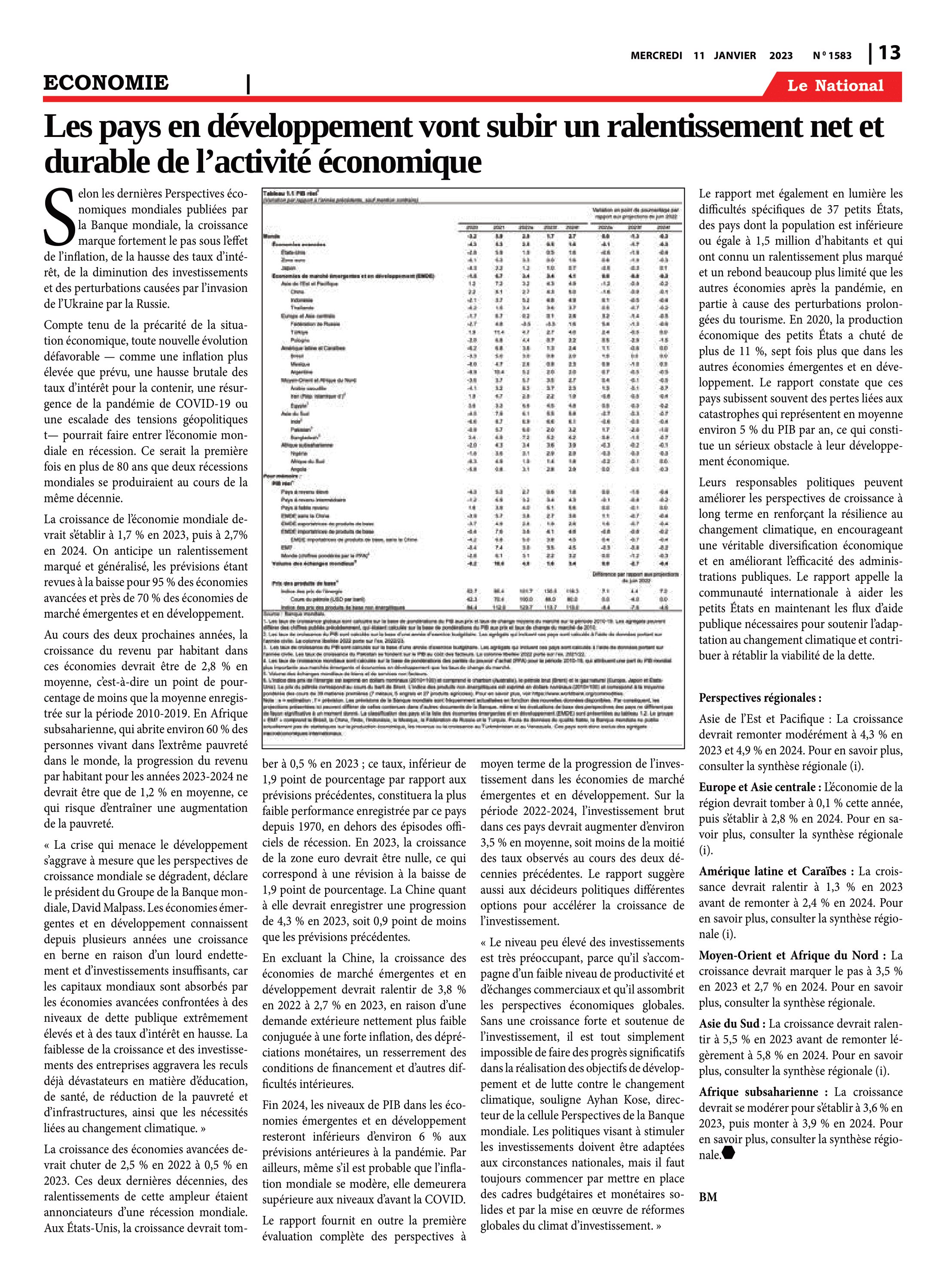 Page 13 de l'édition 1583