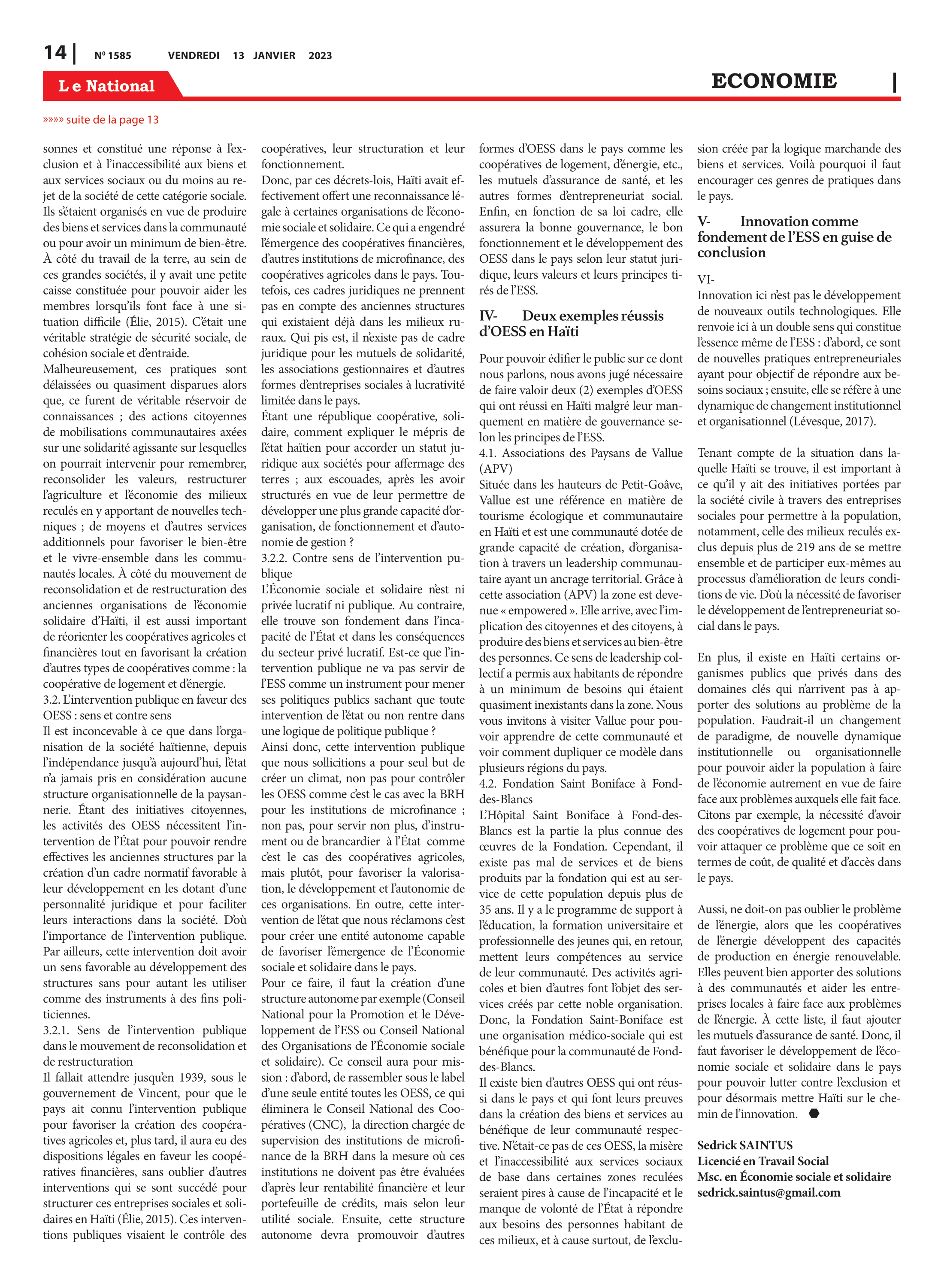Page 14 de l'édition 1585