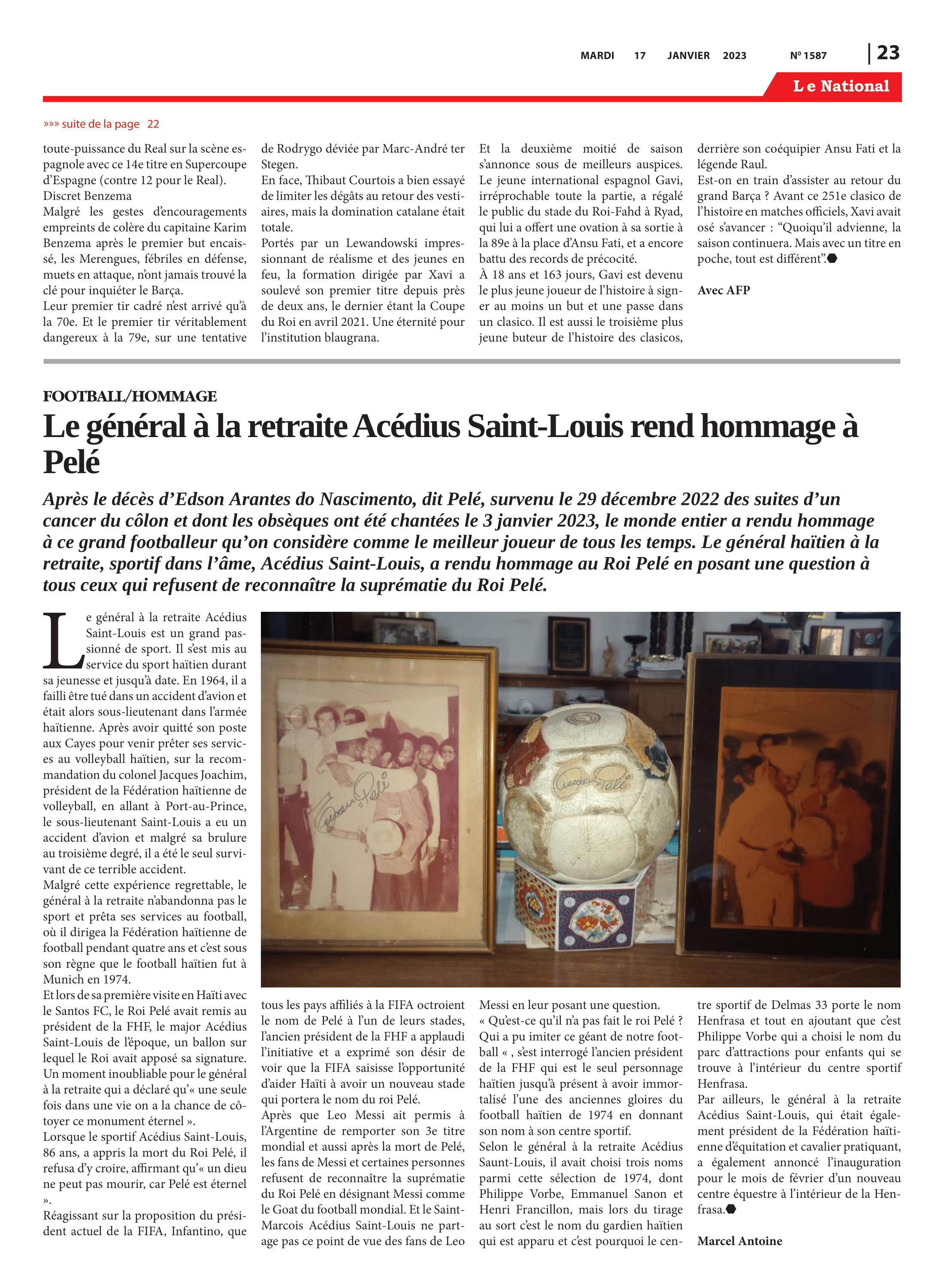 Page 23 de l'édition 1587