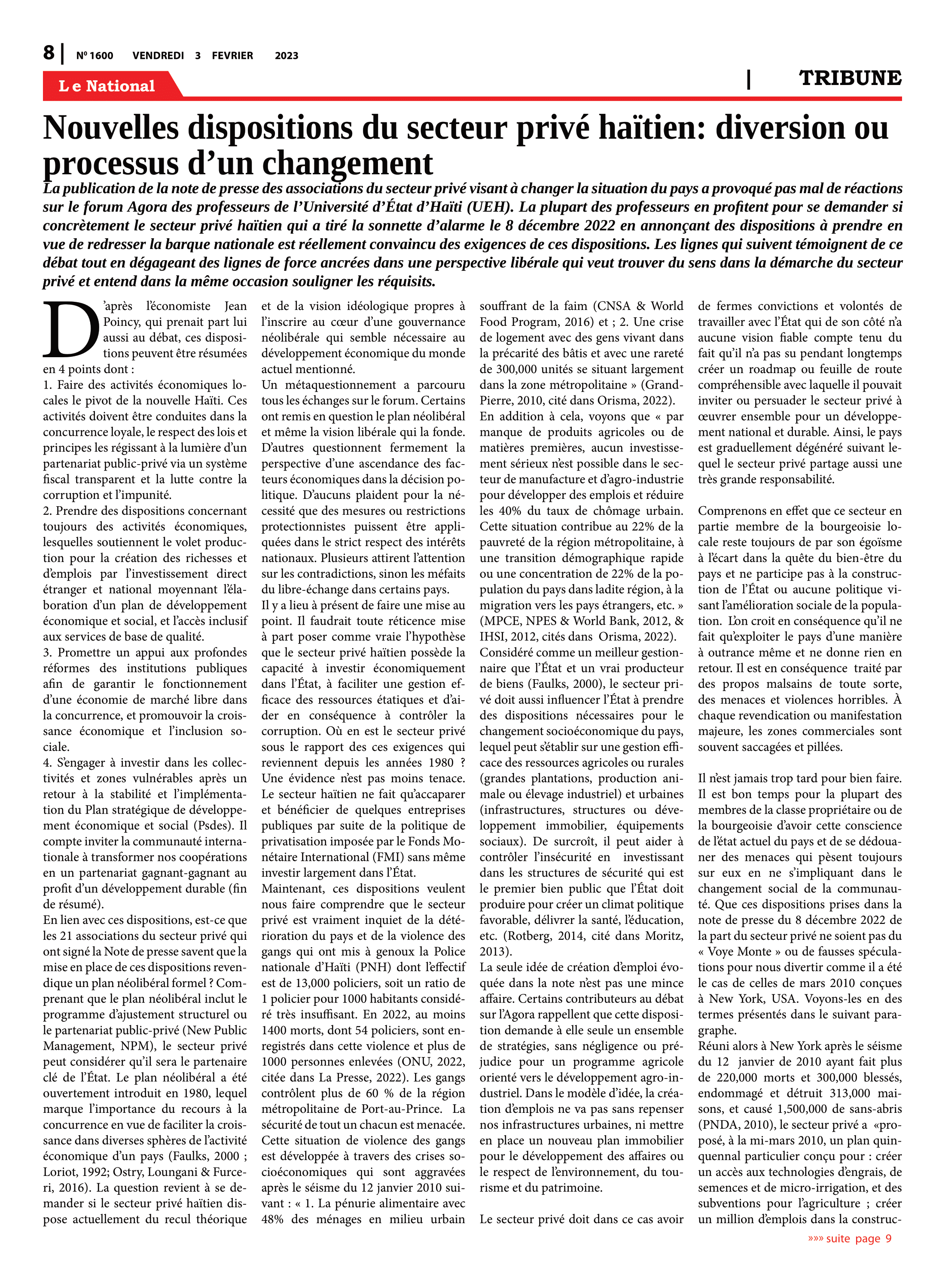 Page 8 de l'édition 1600