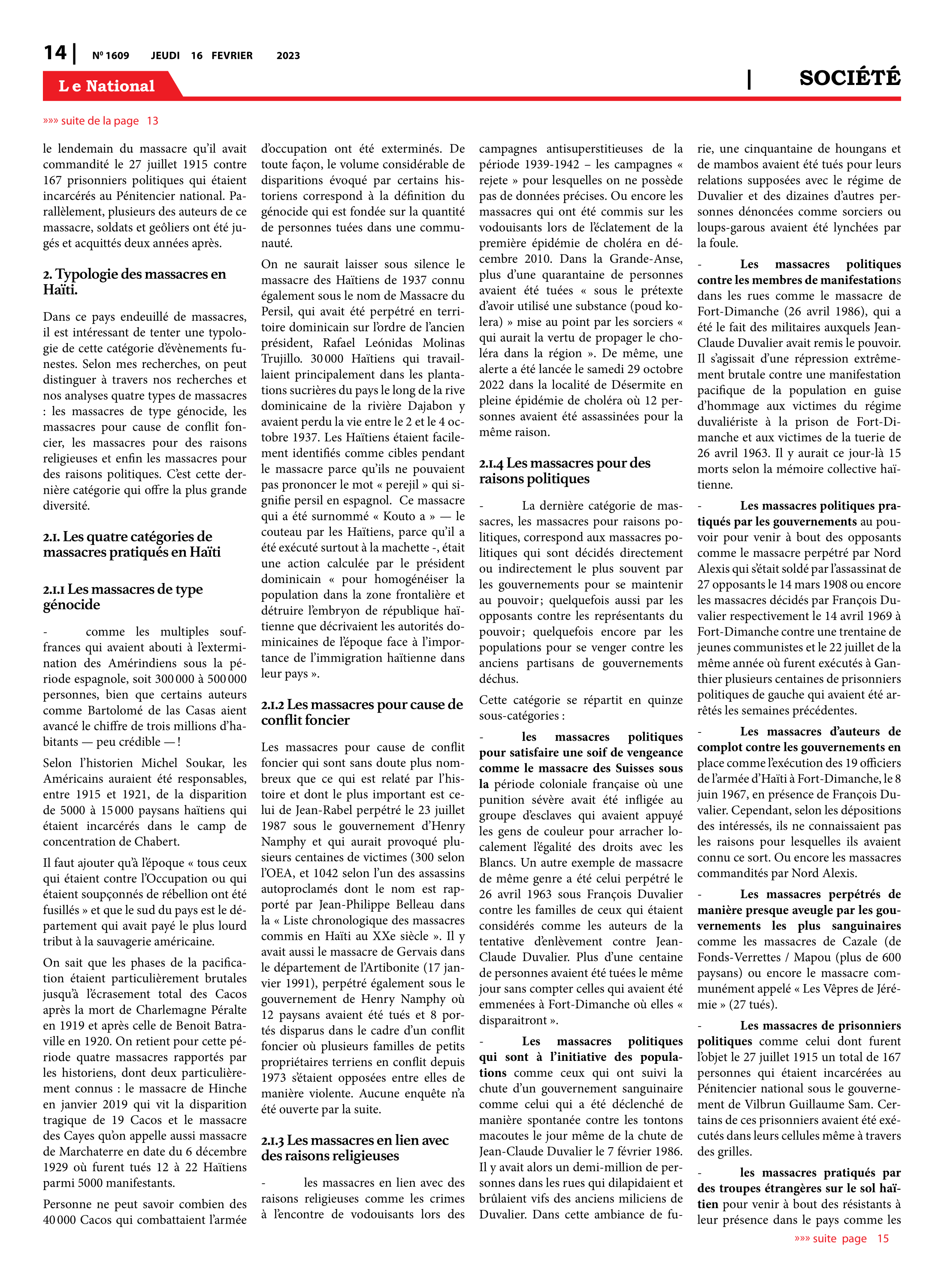 Page 14 de l'édition 1609