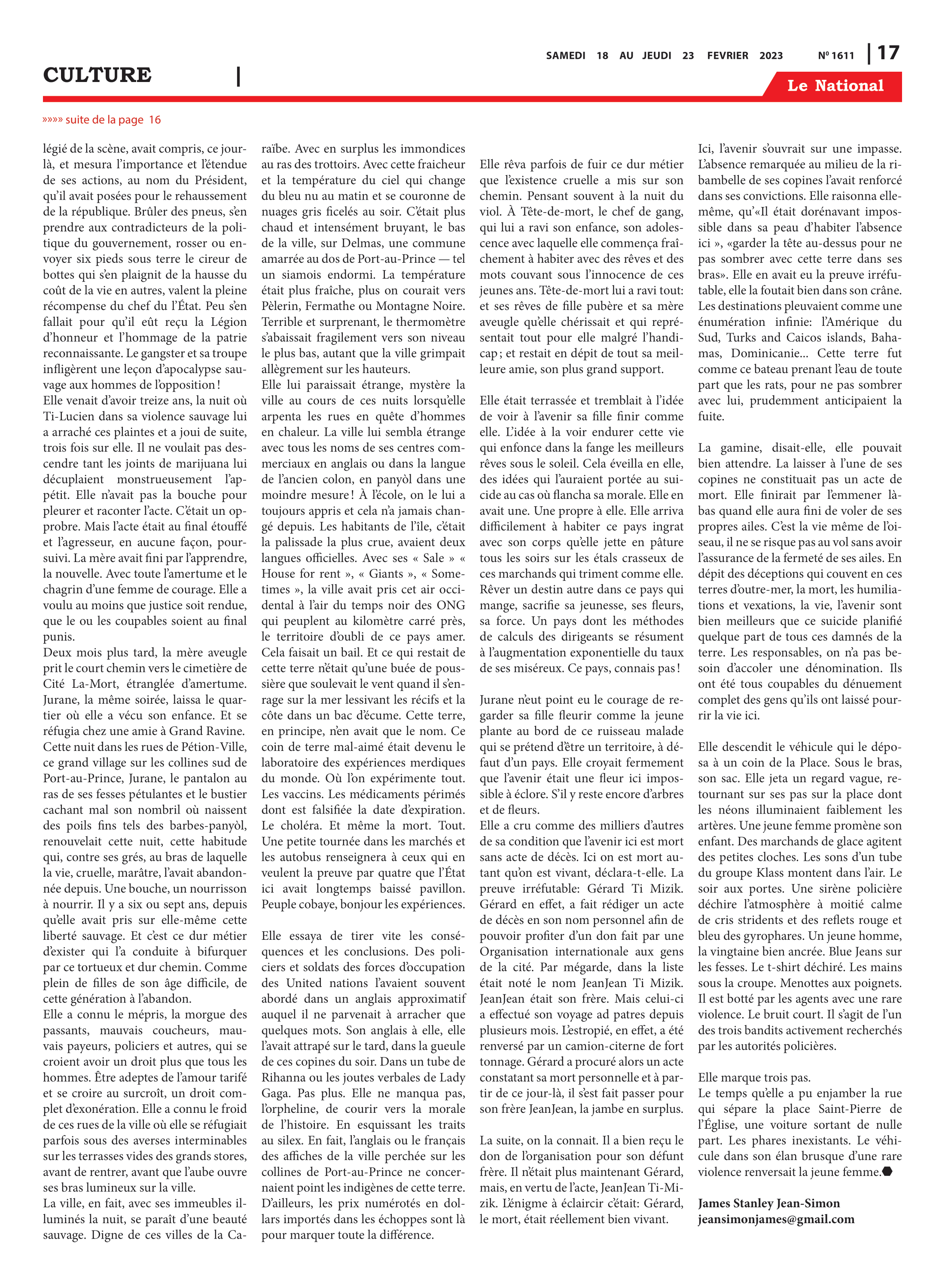 Page 17 de l'édition 1611