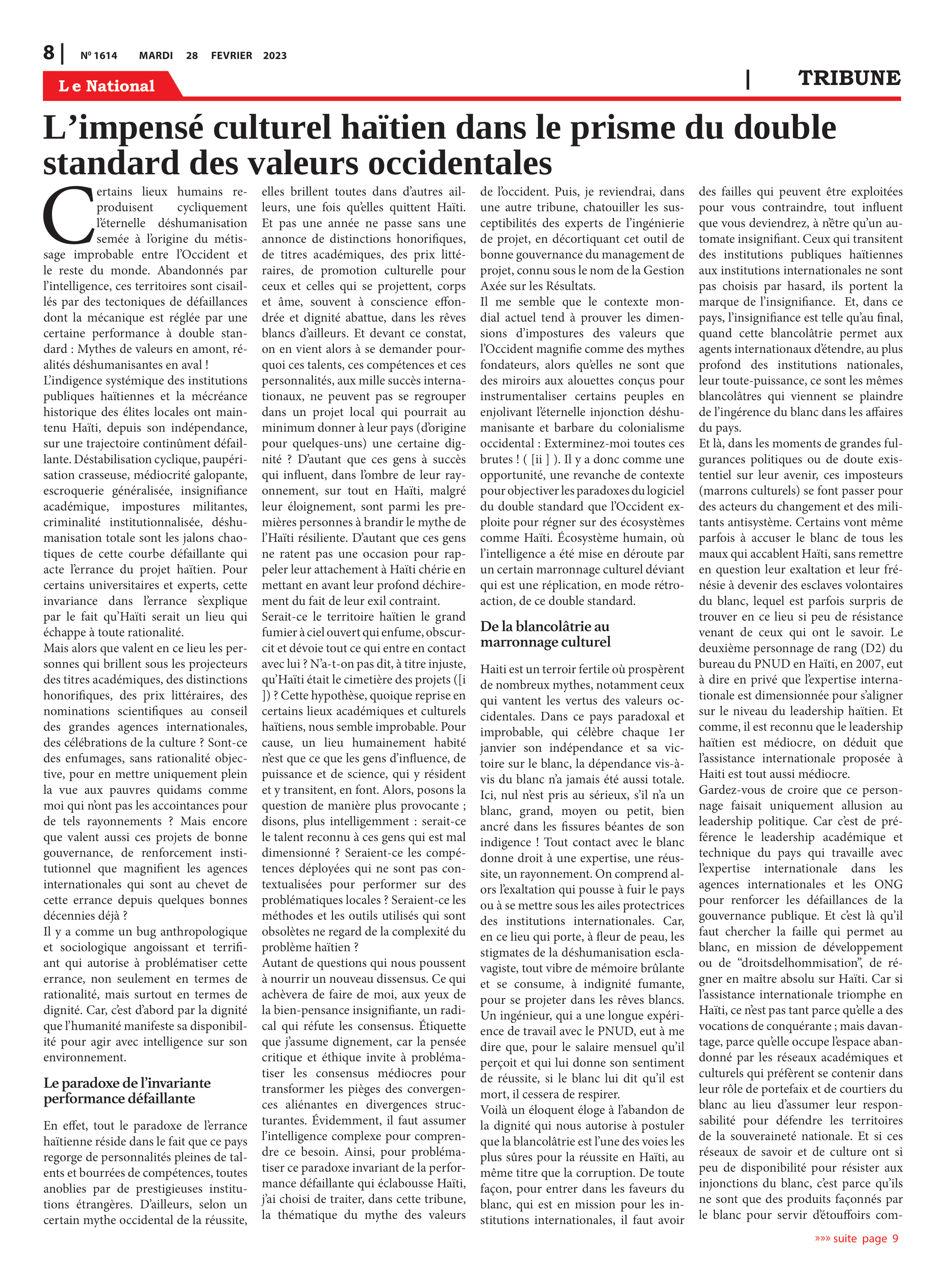 Page 8 de l'édition 1614