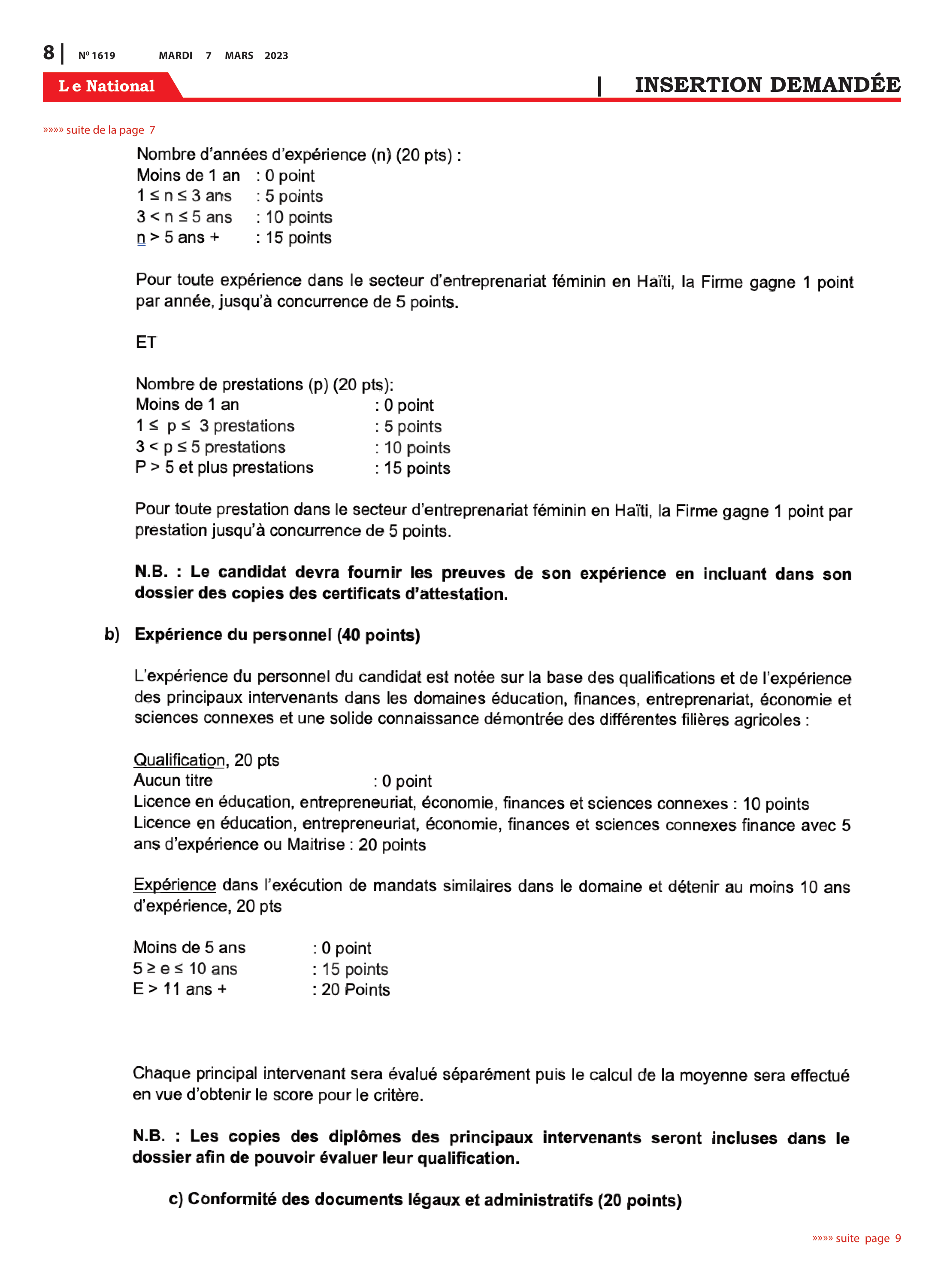 Page 8 de l'édition 1619