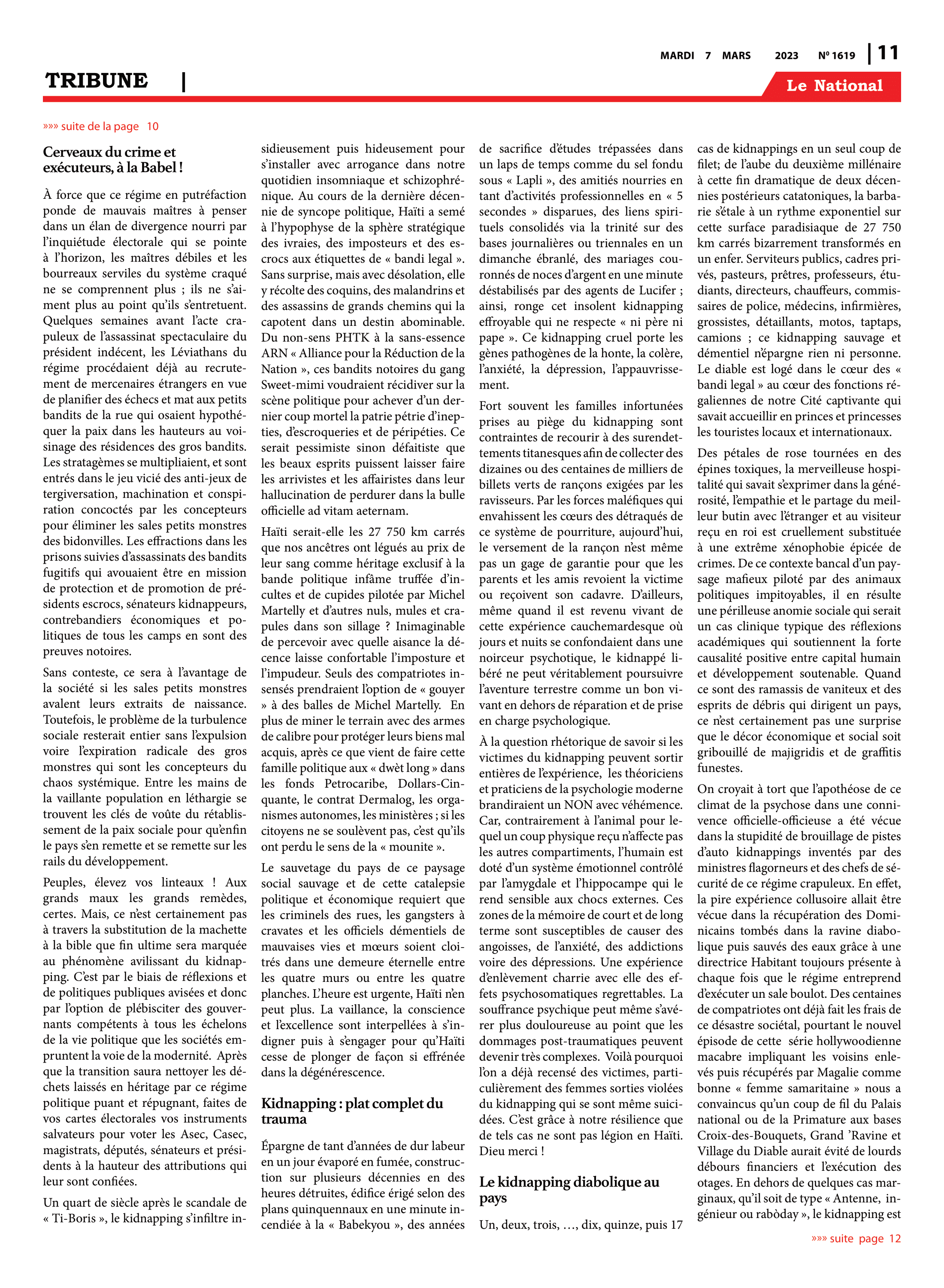 Page 11 de l'édition 1619