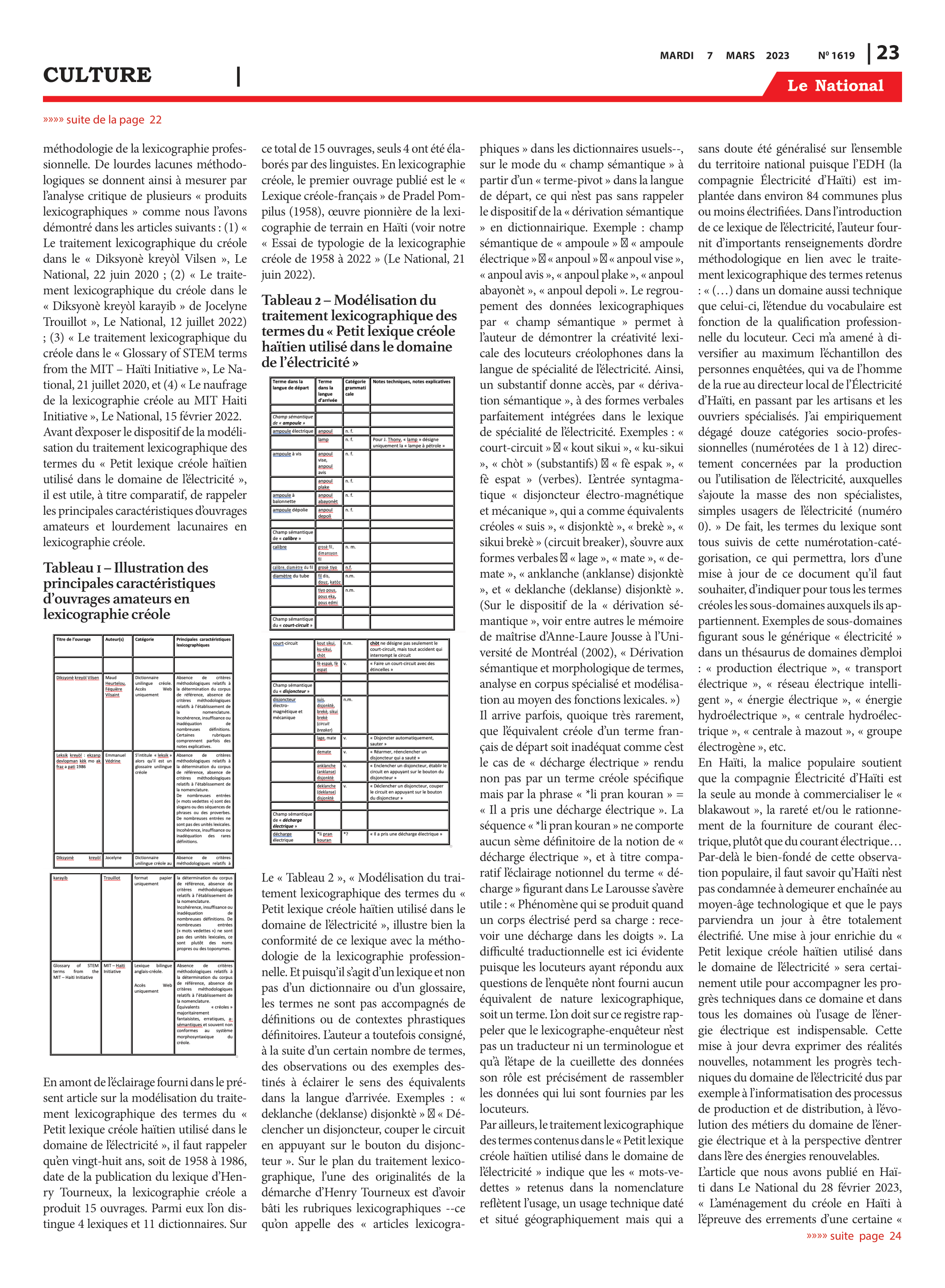 Page 23 de l'édition 1619