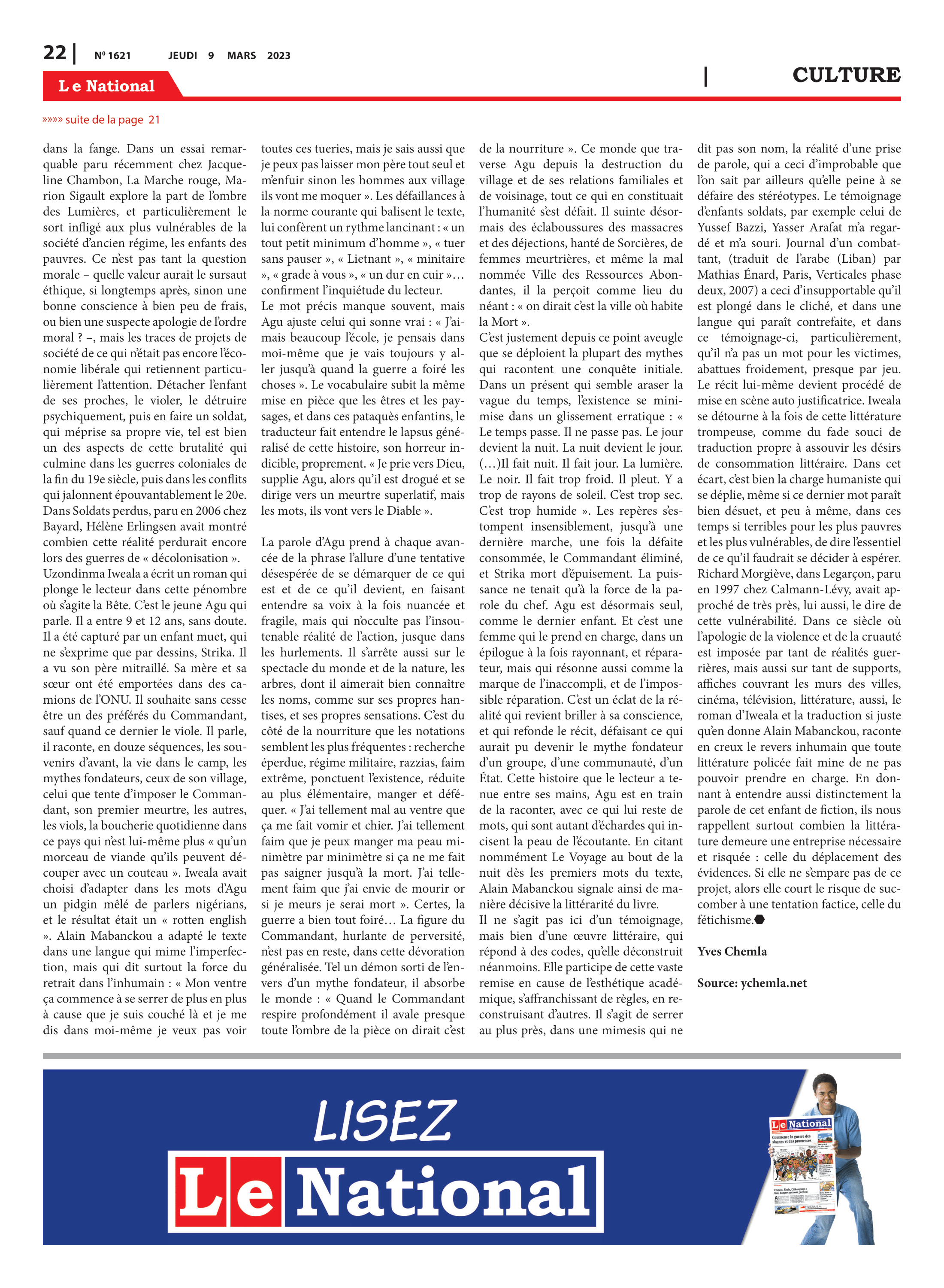 Page 22 de l'édition 1621
