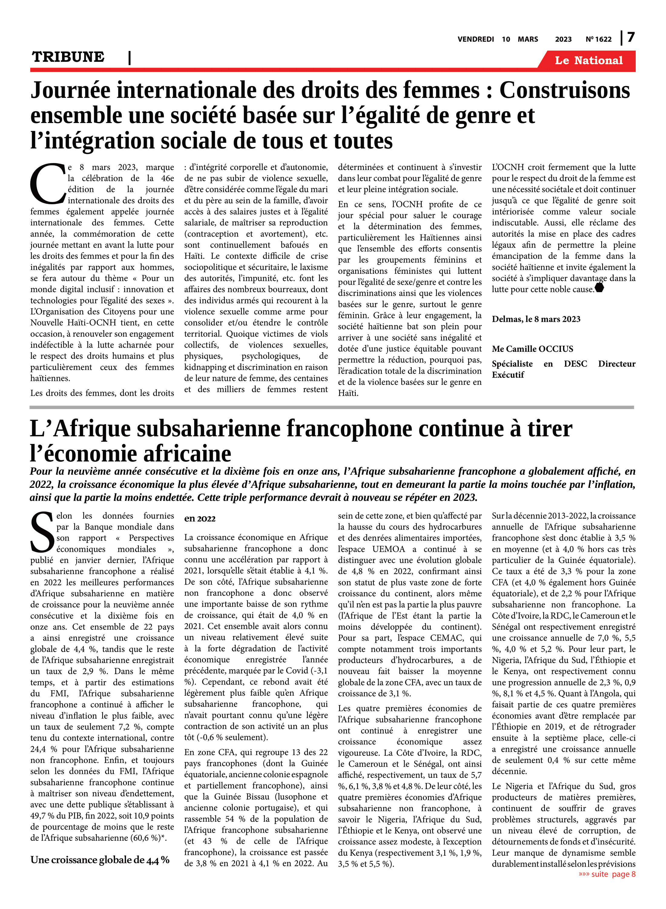 Page 7 de l'édition 1622