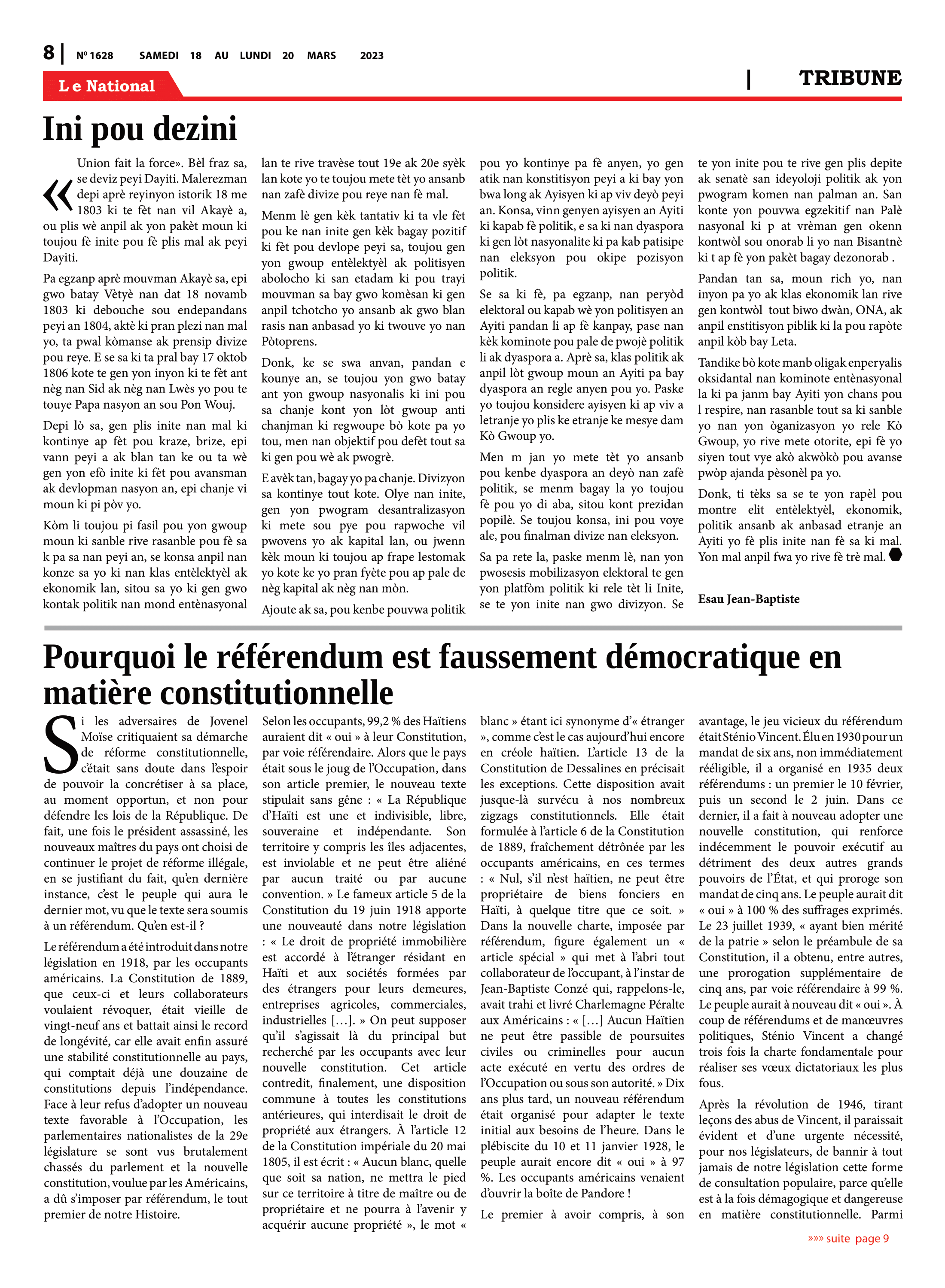 Page 8 de l'édition 1628