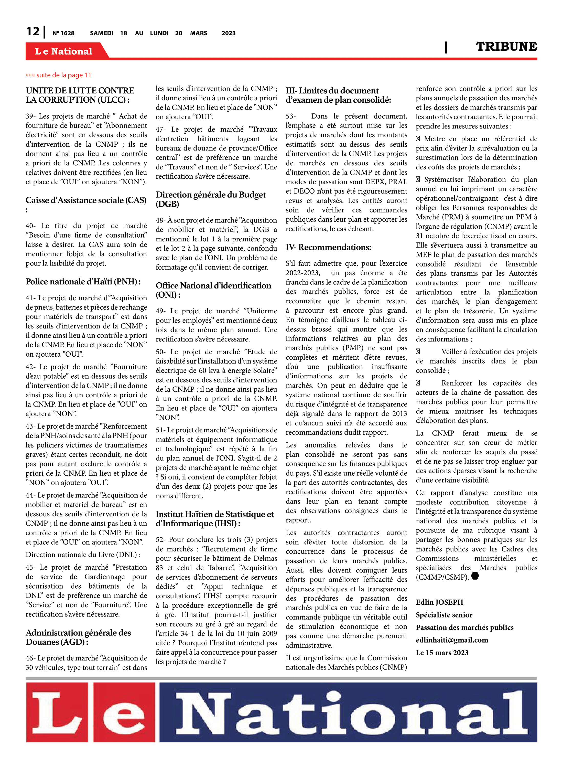 Page 12 de l'édition 1628