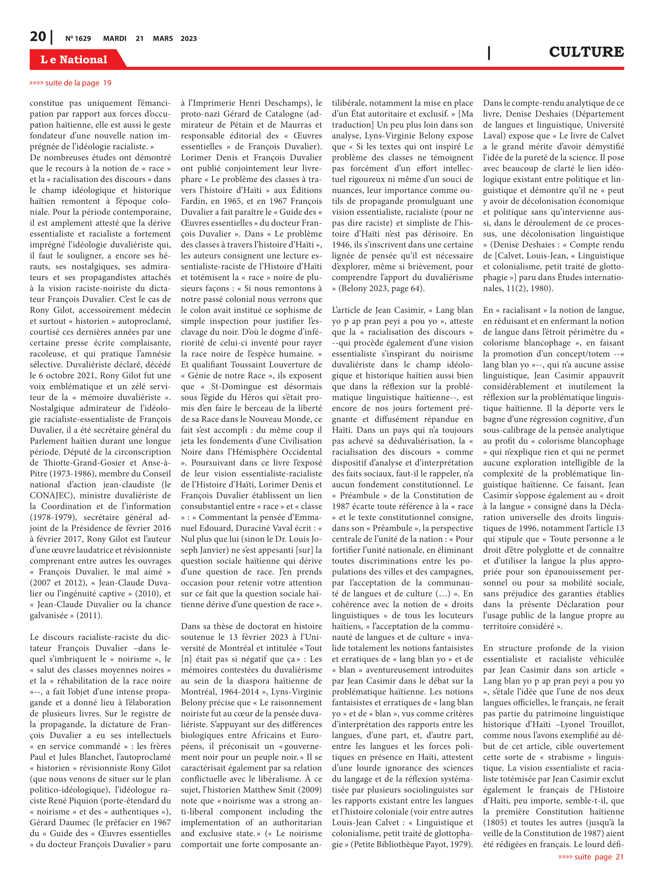 Page 20 de l'édition 1629