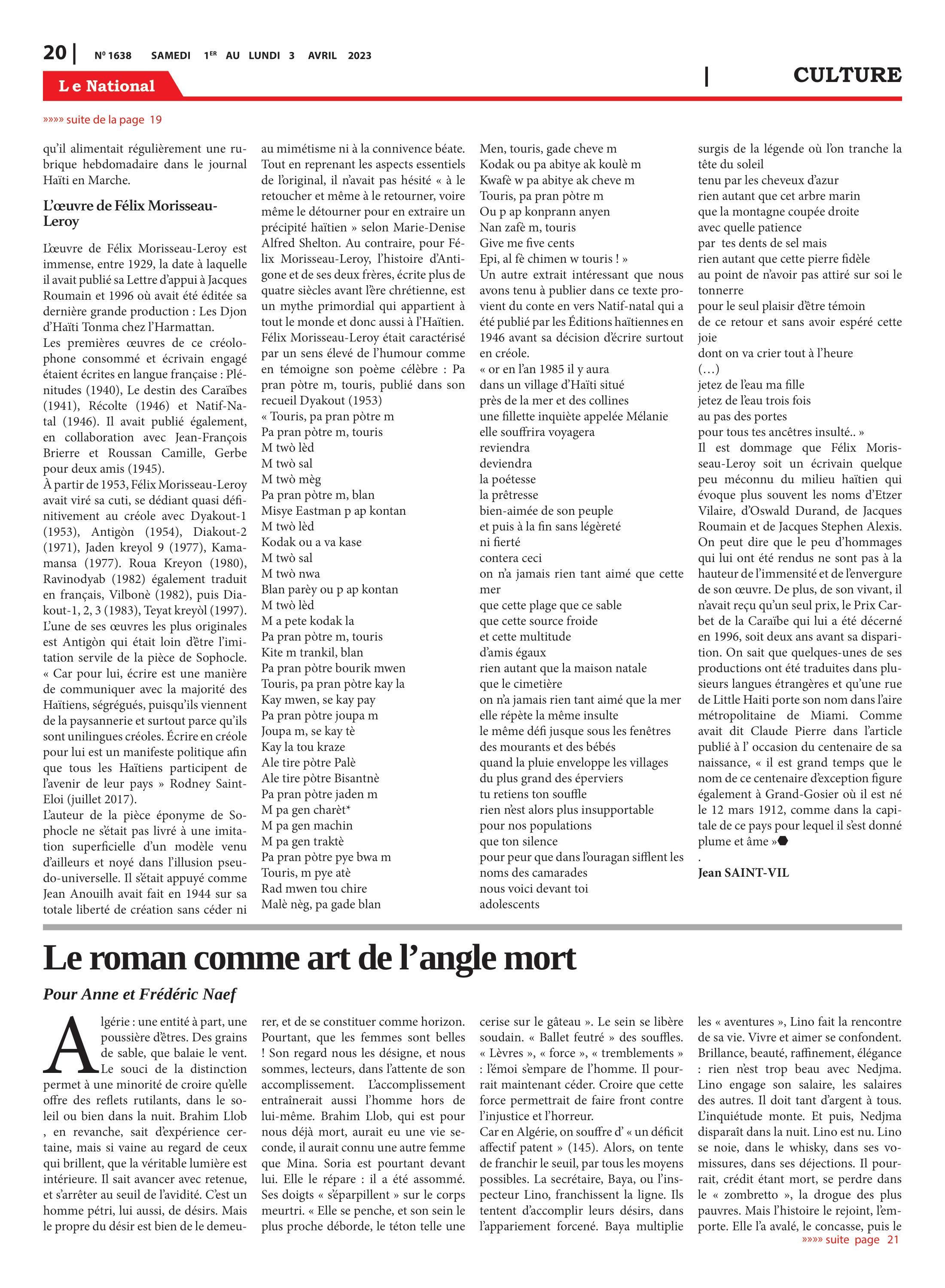Page 20 de l'édition 1638