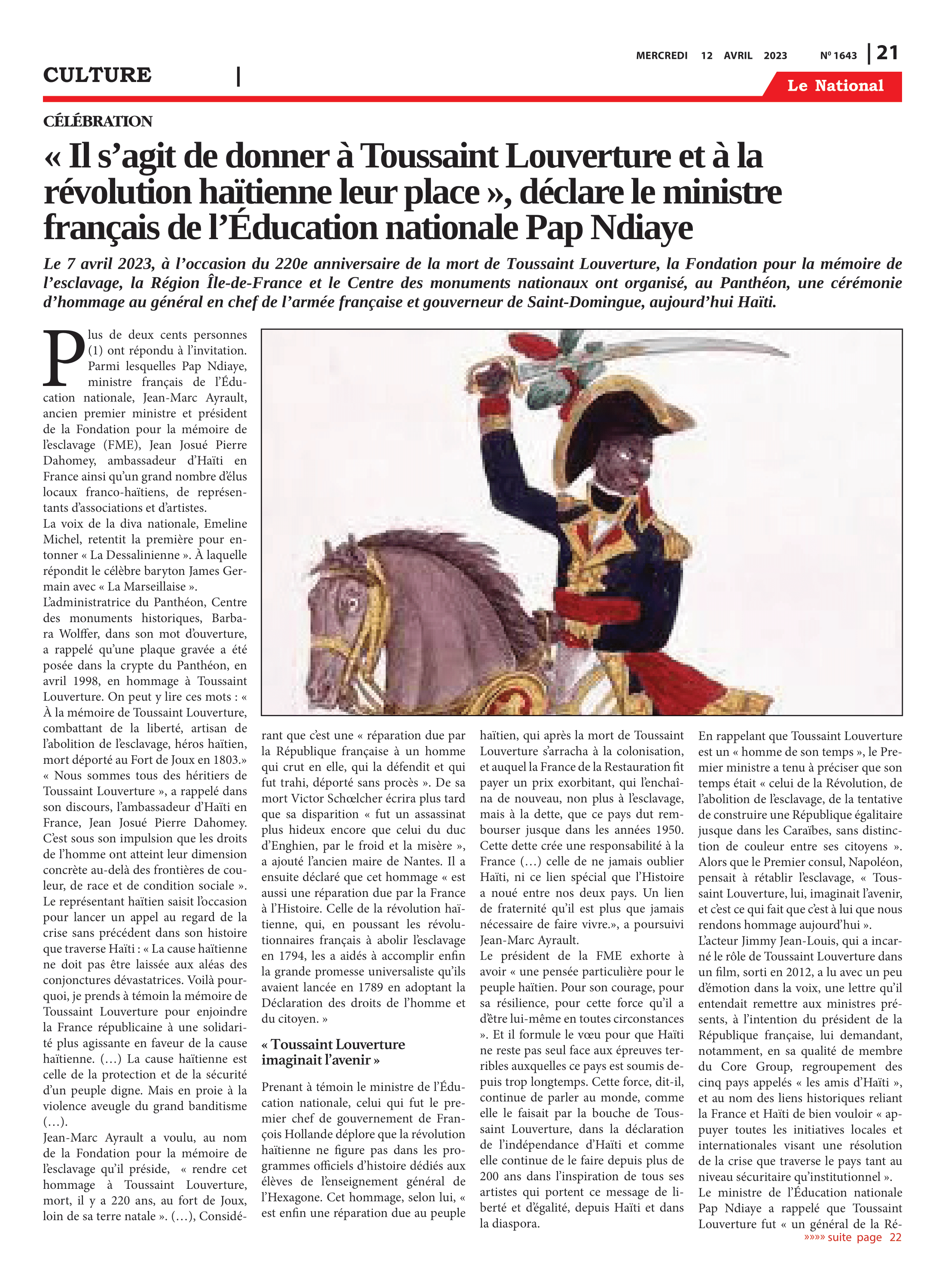 Page 21 de l'édition 1643