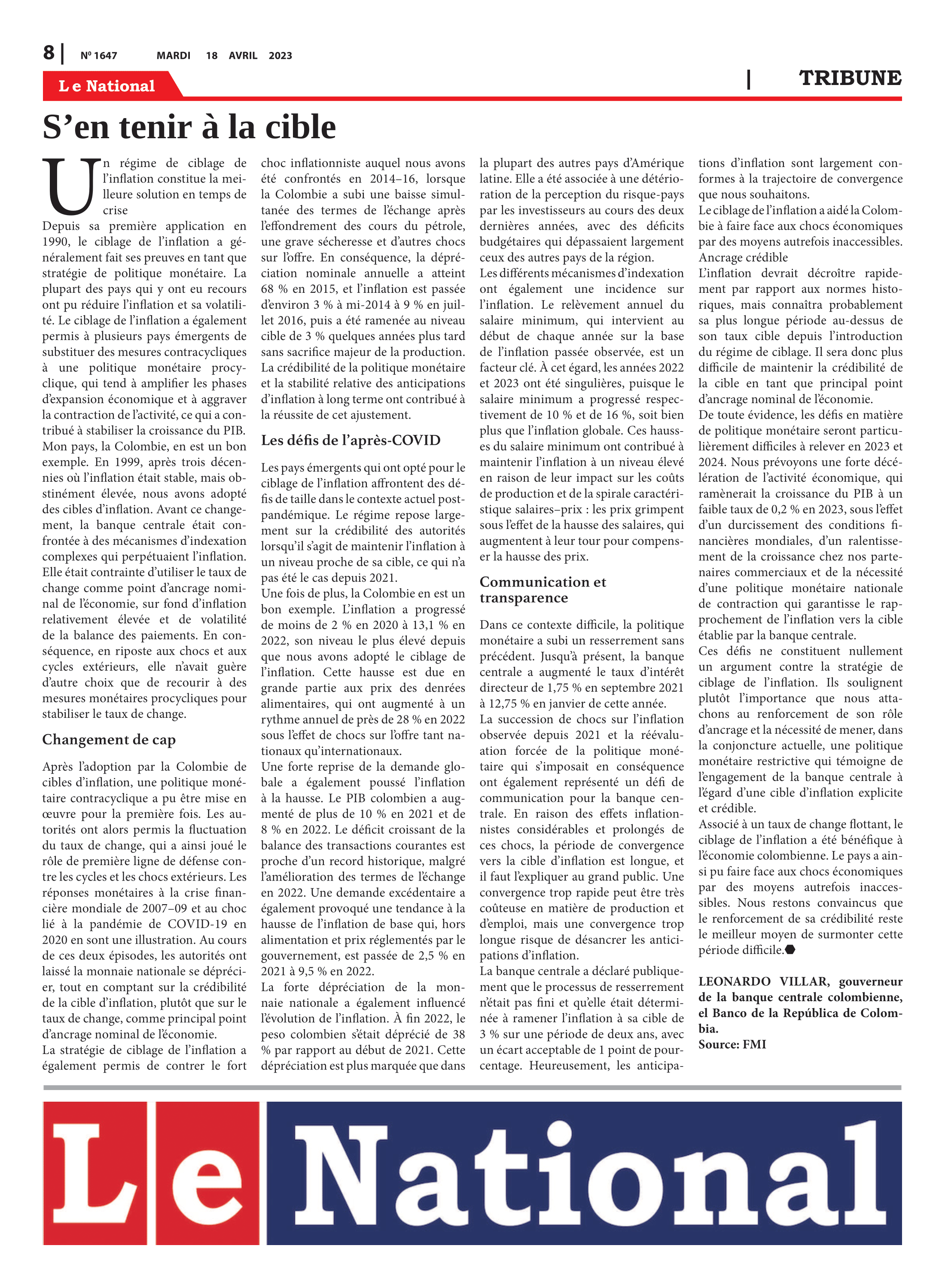 Page 8 de l'édition 1647