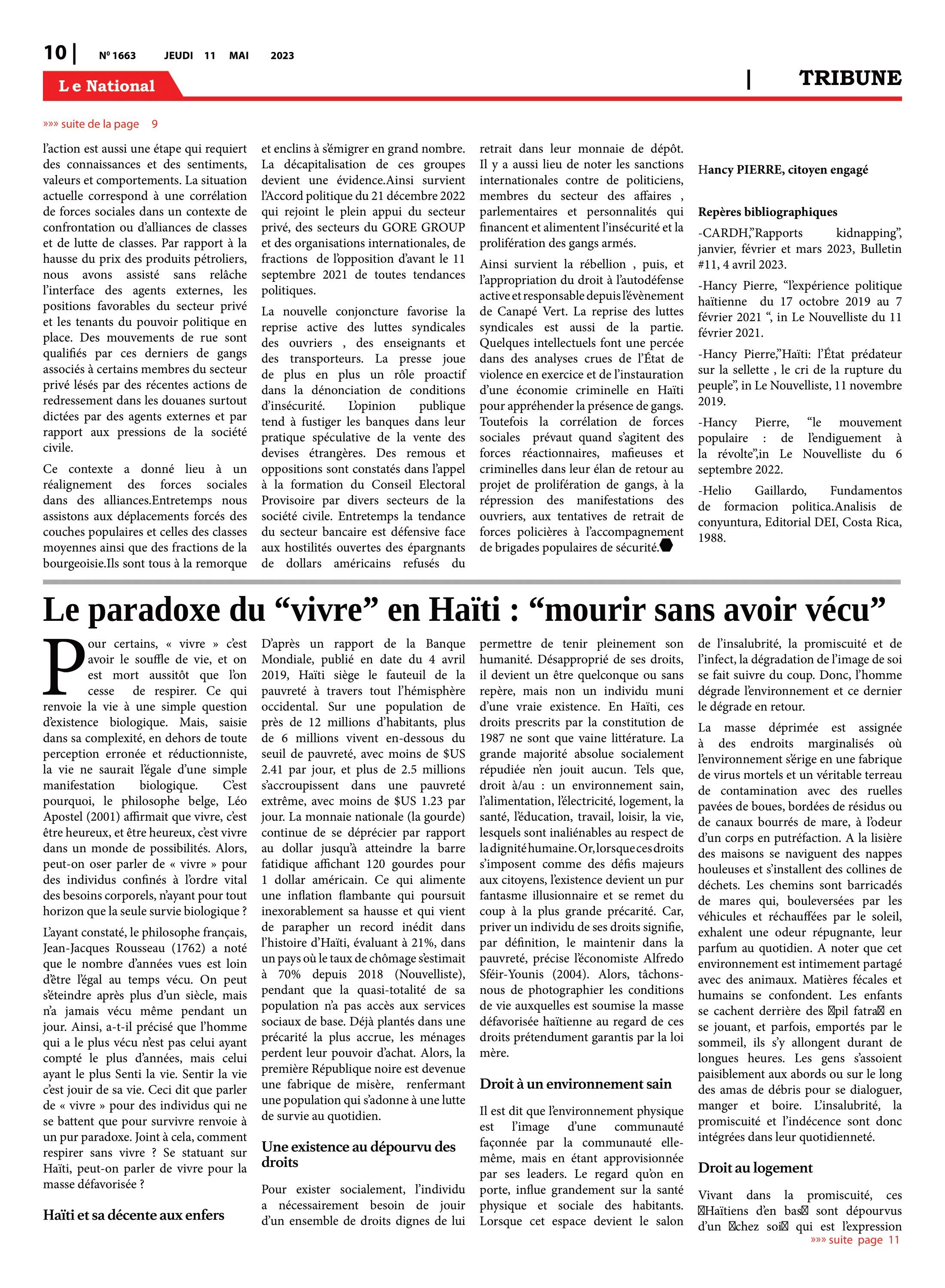 Page 10 de l'édition 1663