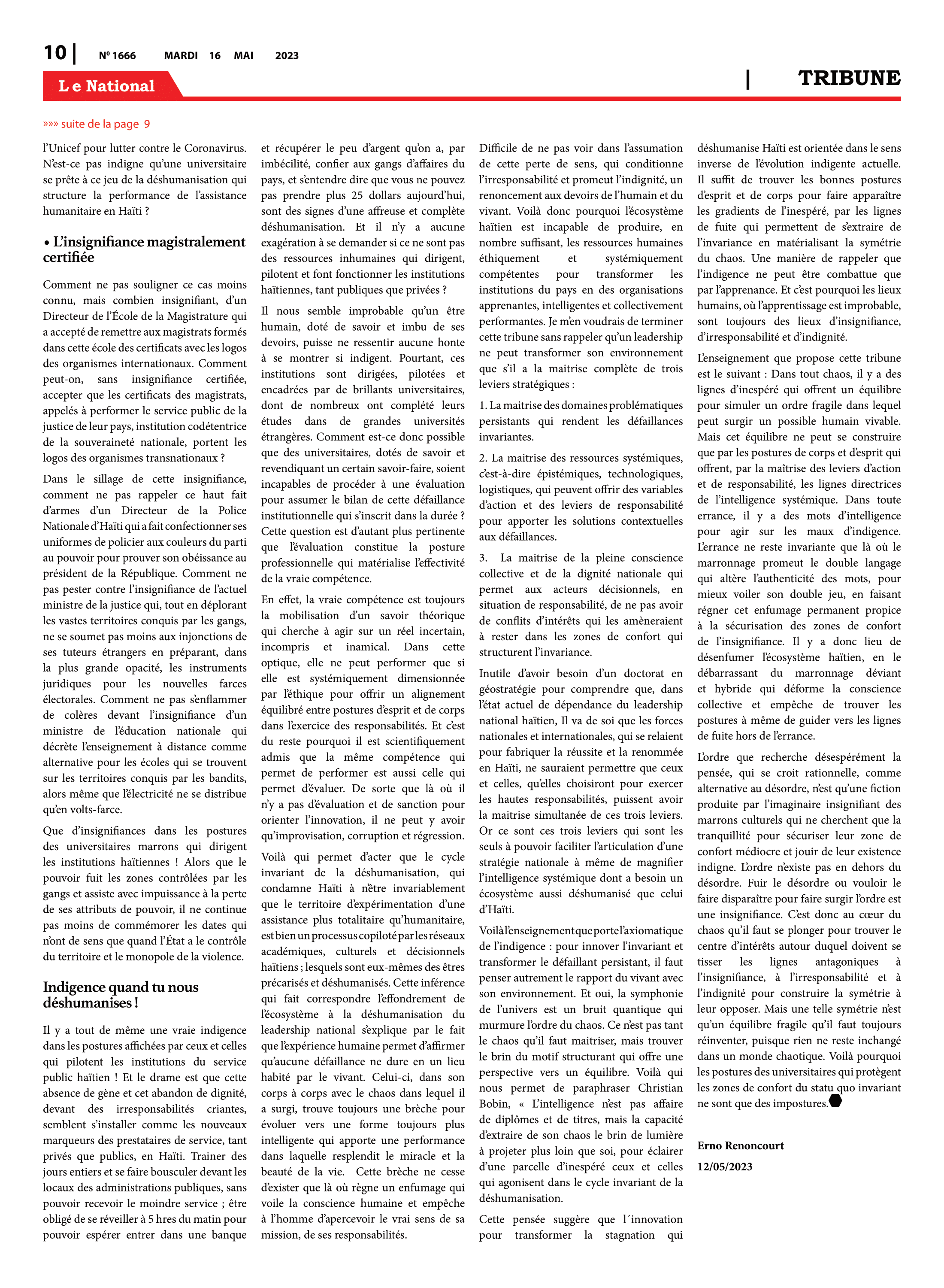 Page 10 de l'édition 1666