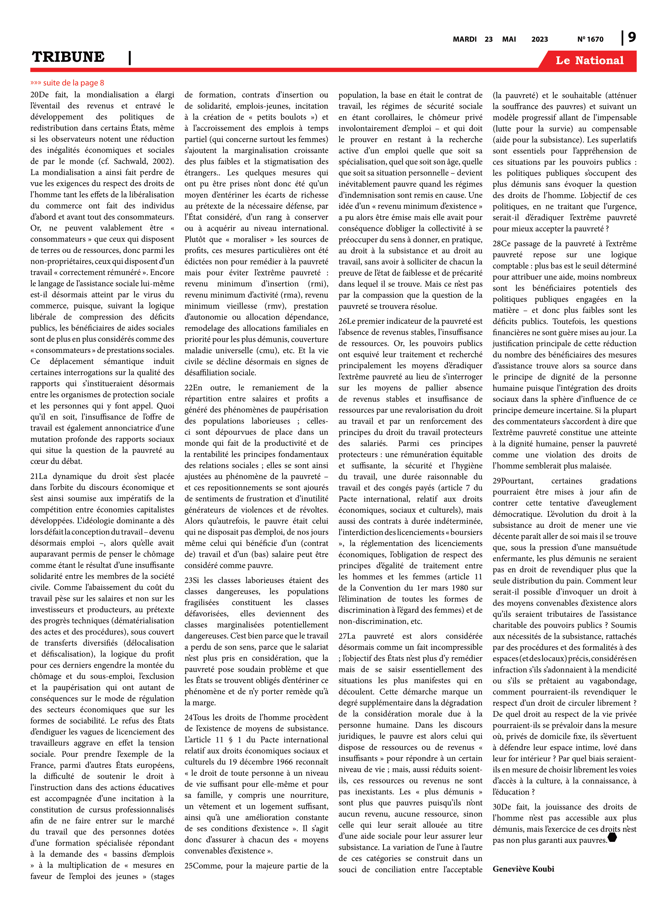 Page 9 de l'édition 1670