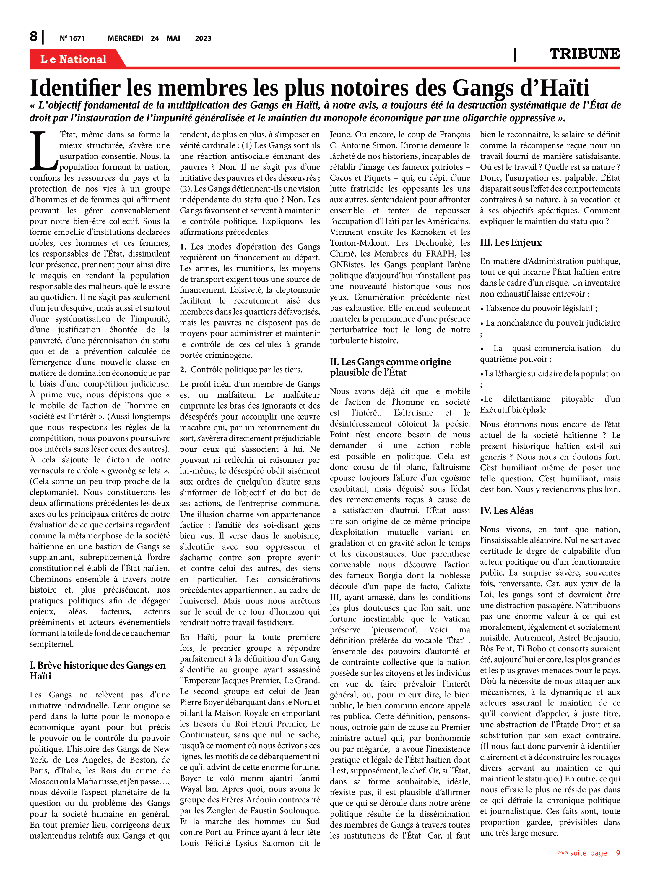 Page 8 de l'édition 1671