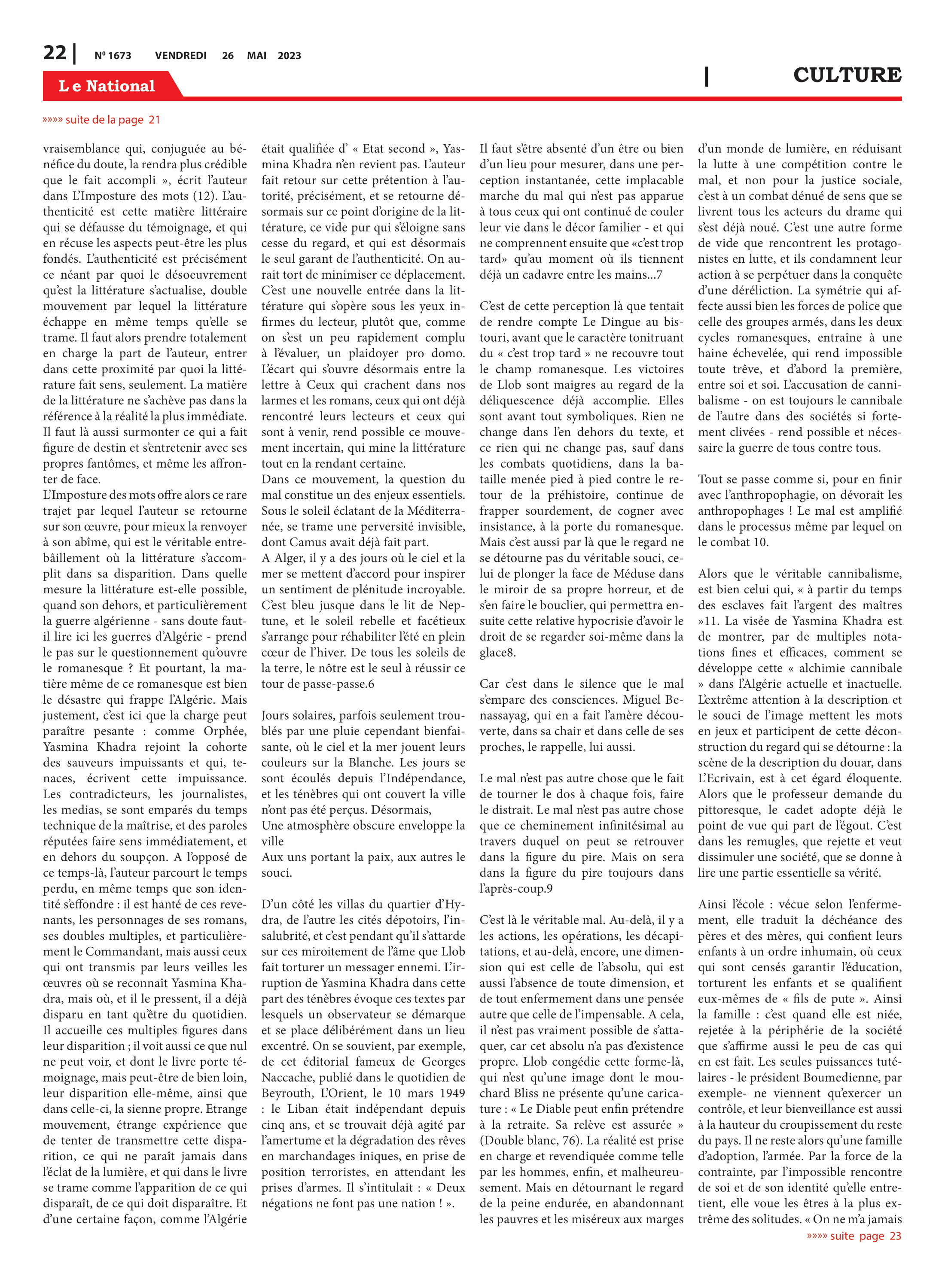 Page 22 de l'édition 1673