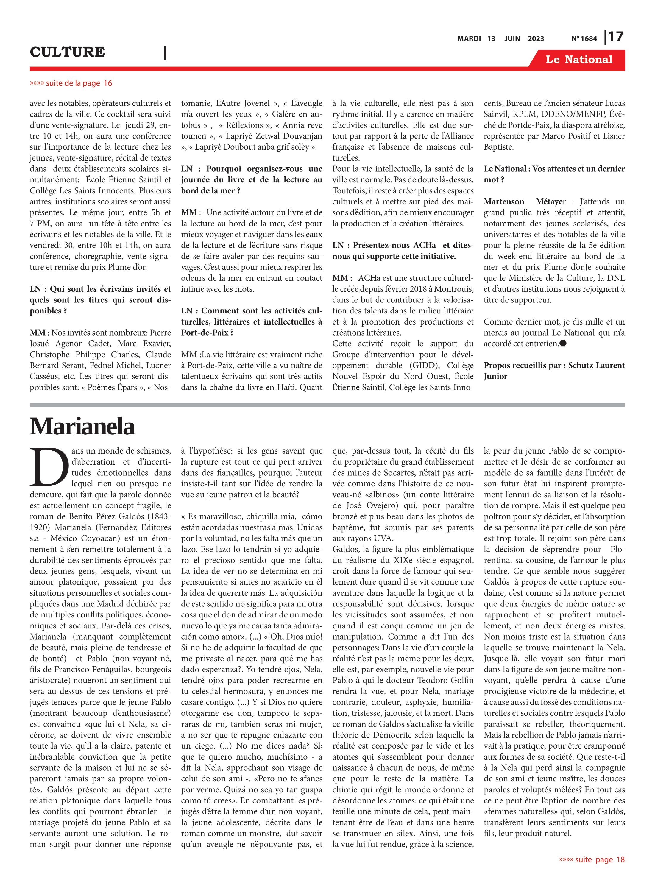 Page 17 de l'édition 1684