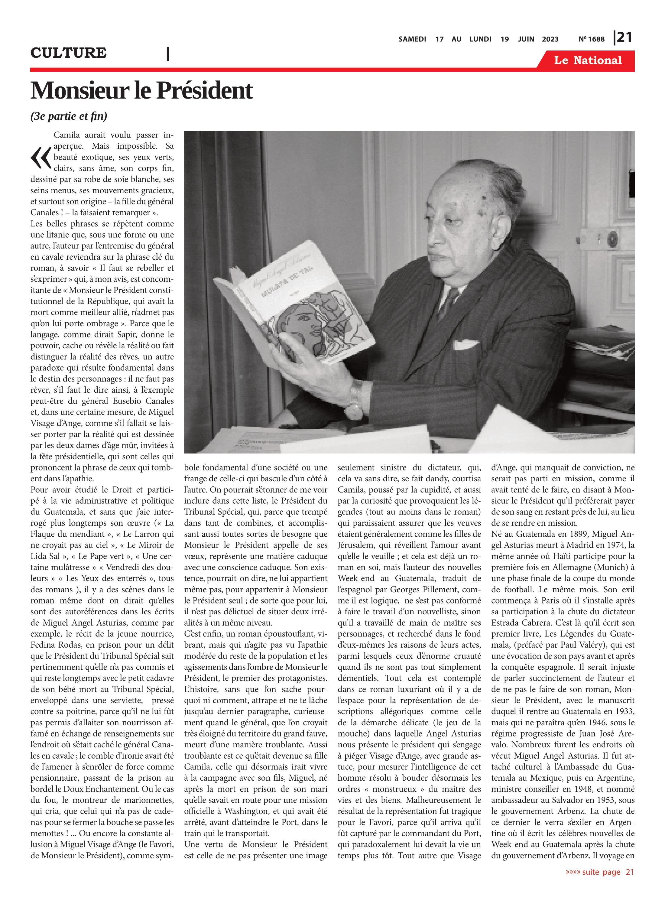 Page 21 de l'édition 1688