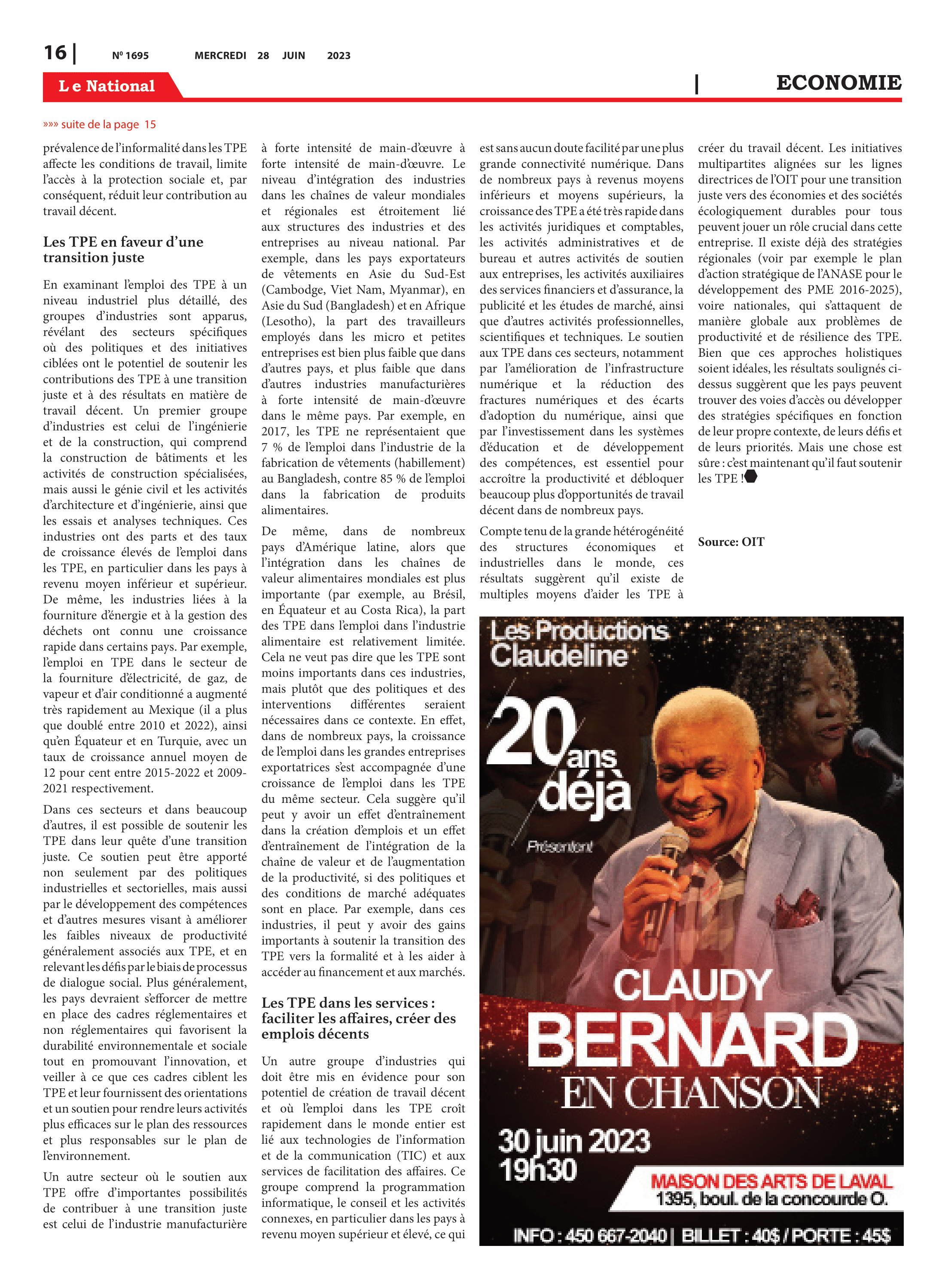 Page 16 de l'édition 1695