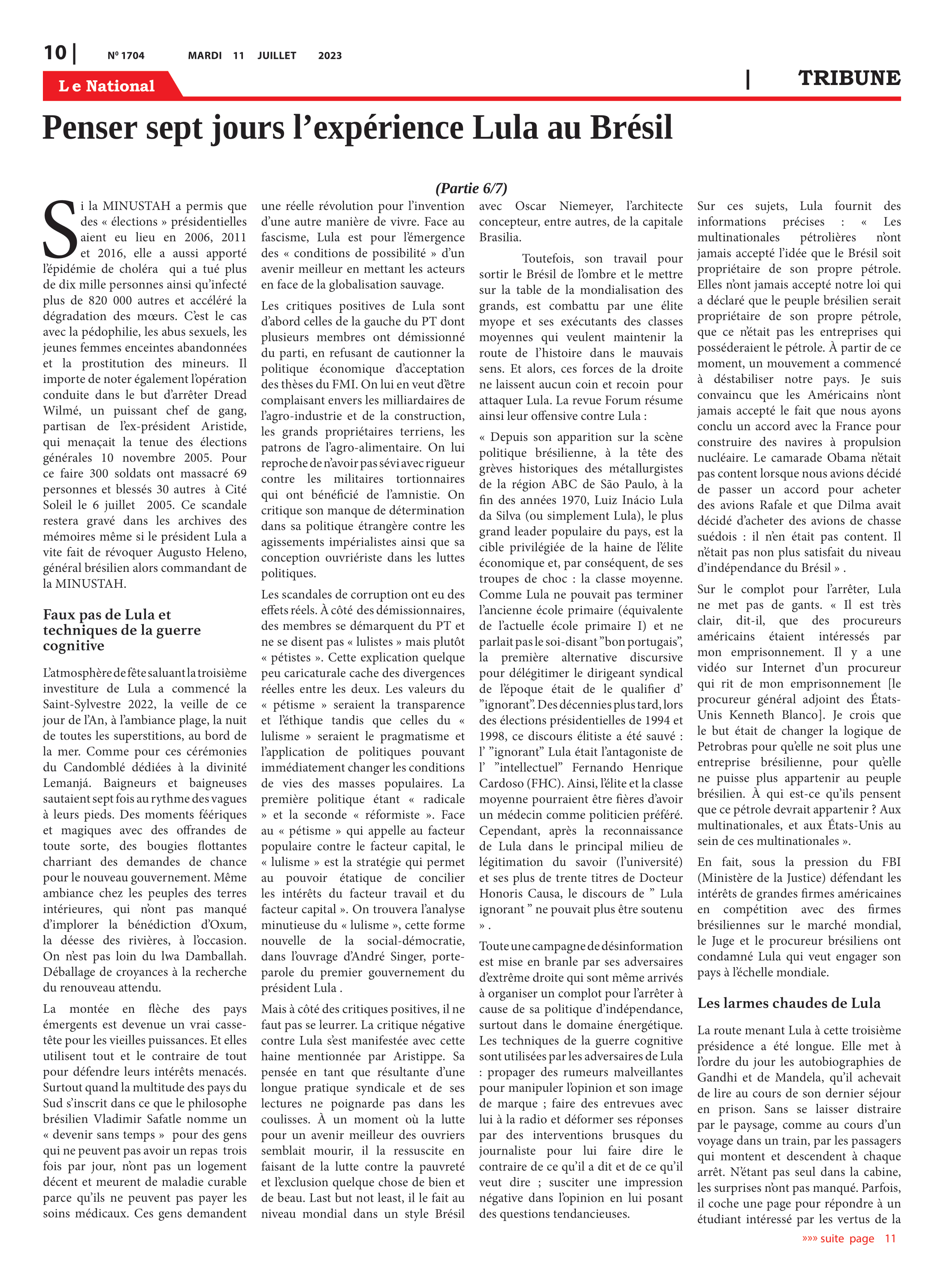 Page 10 de l'édition 1704