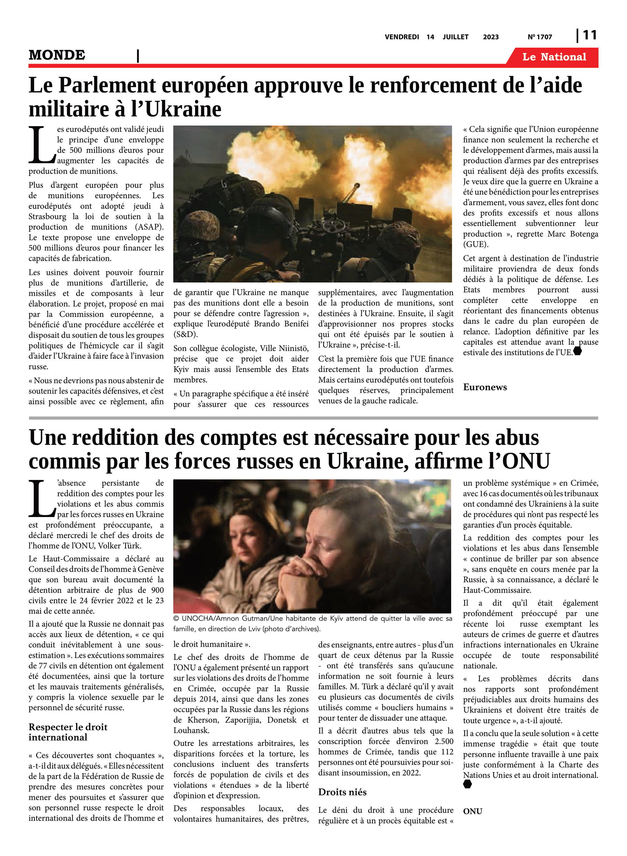 Page 11 de l'édition 1707