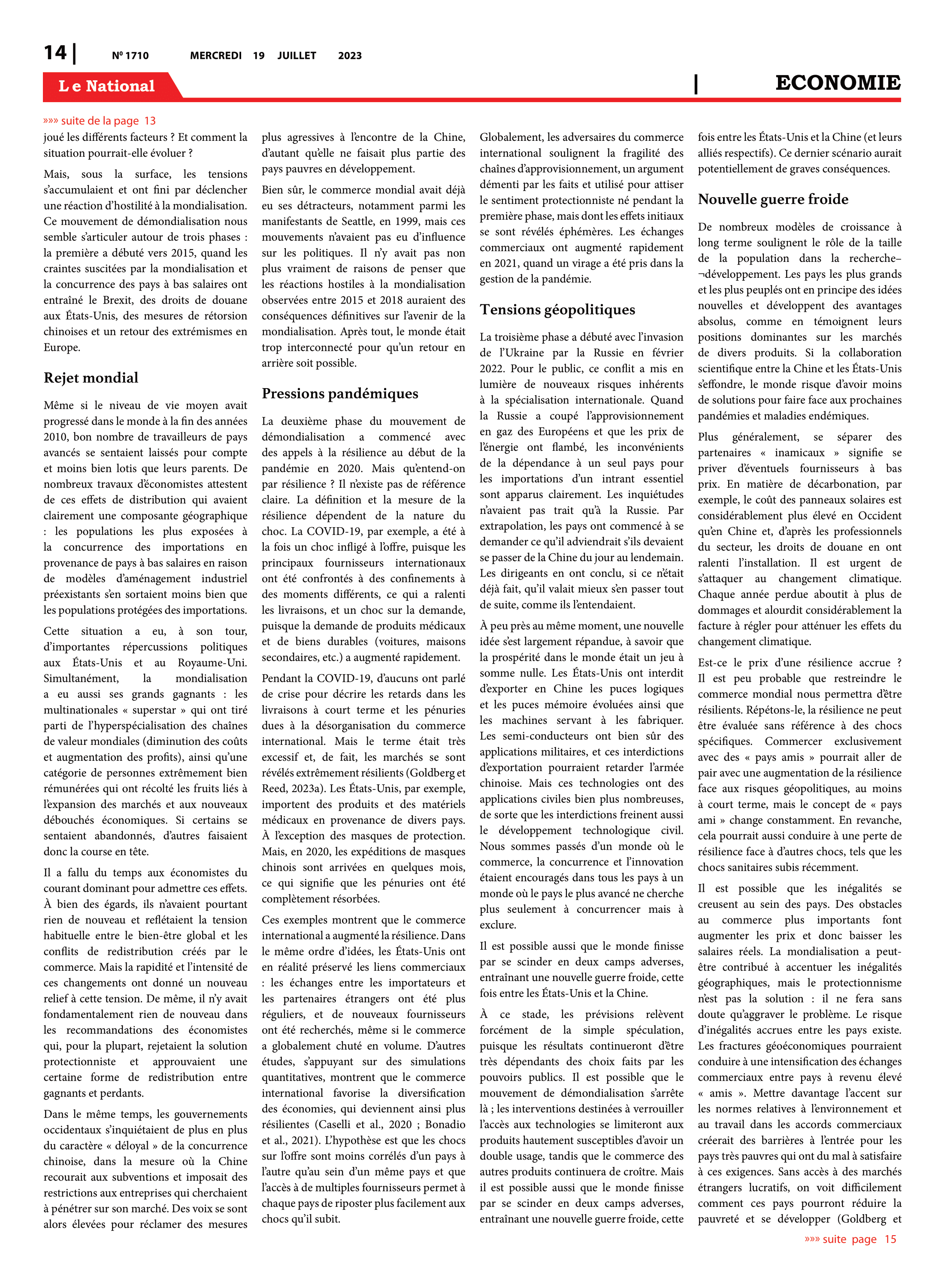 Page 14 de l'édition 1710