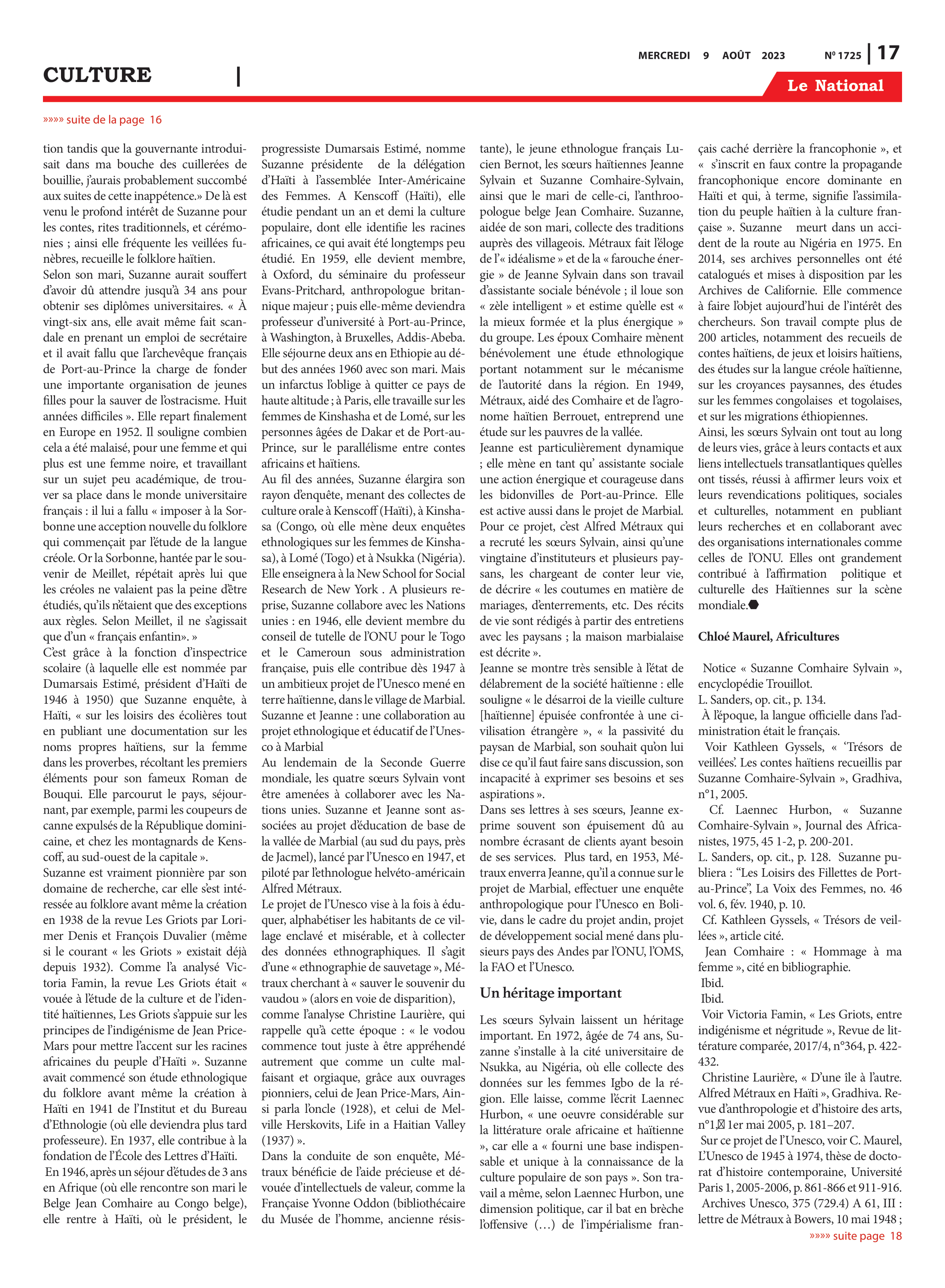 Page 17 de l'édition 1725