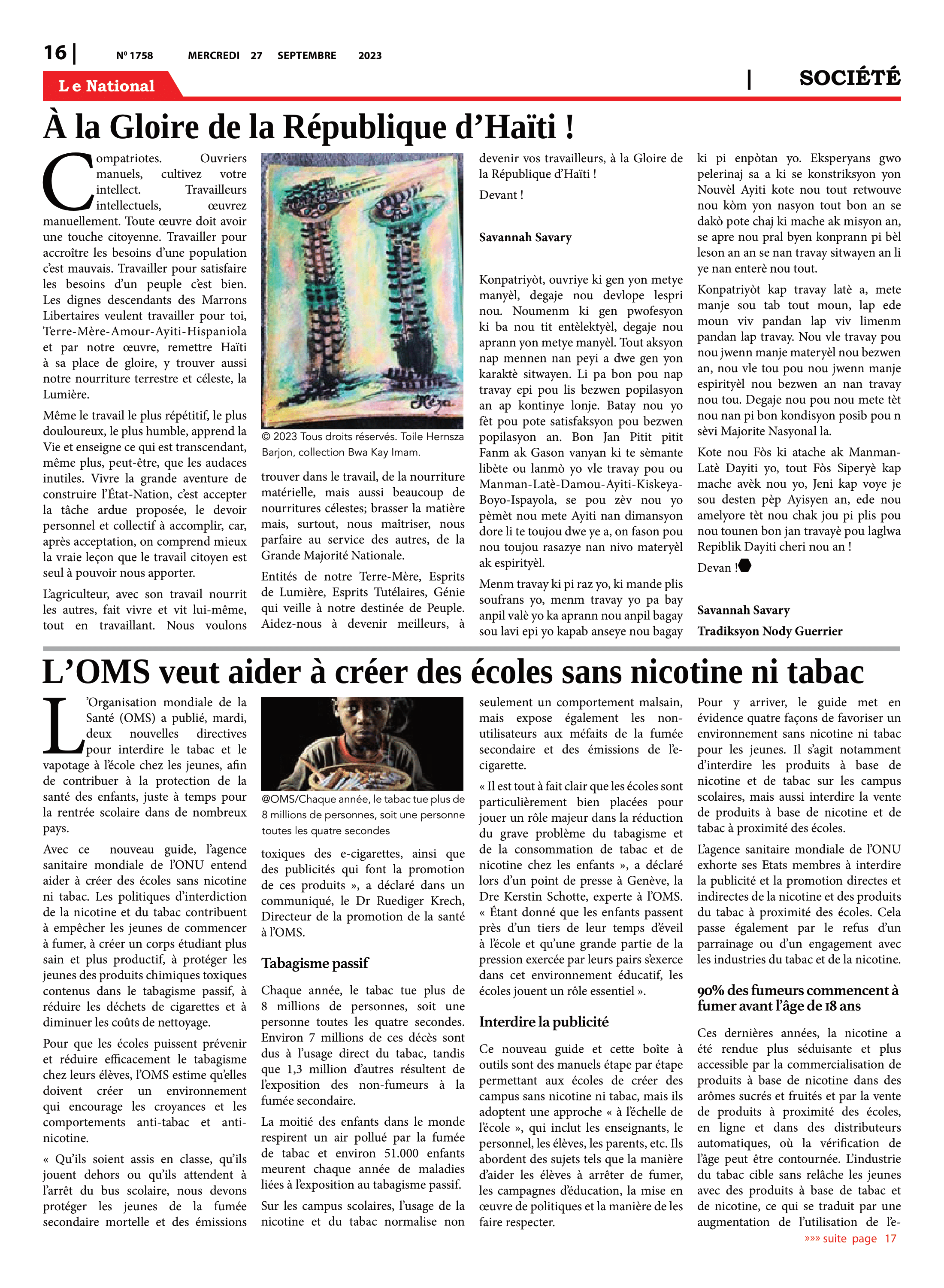 Page 16 de l'édition 1758