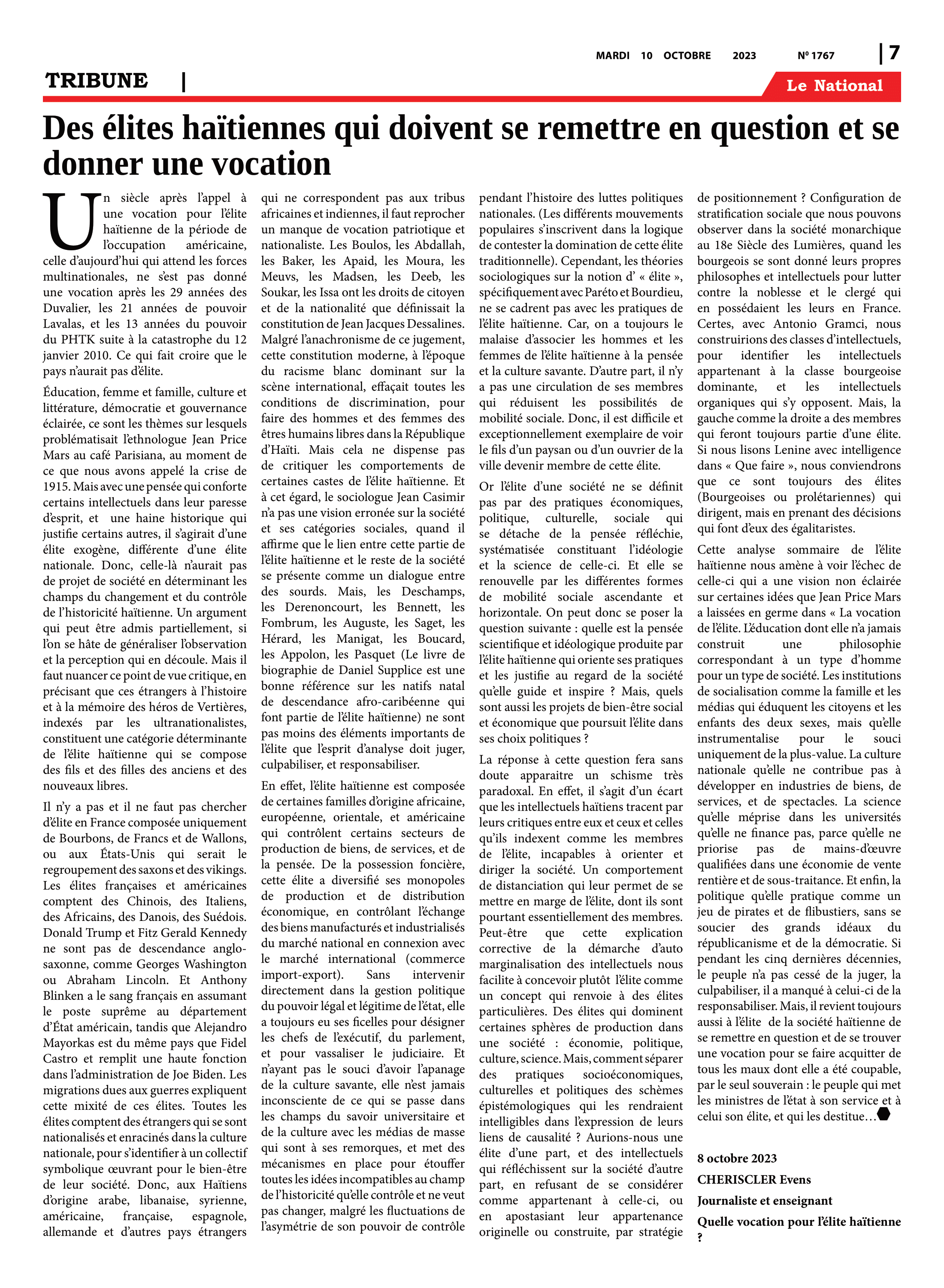 Page 7 de l'édition 1767