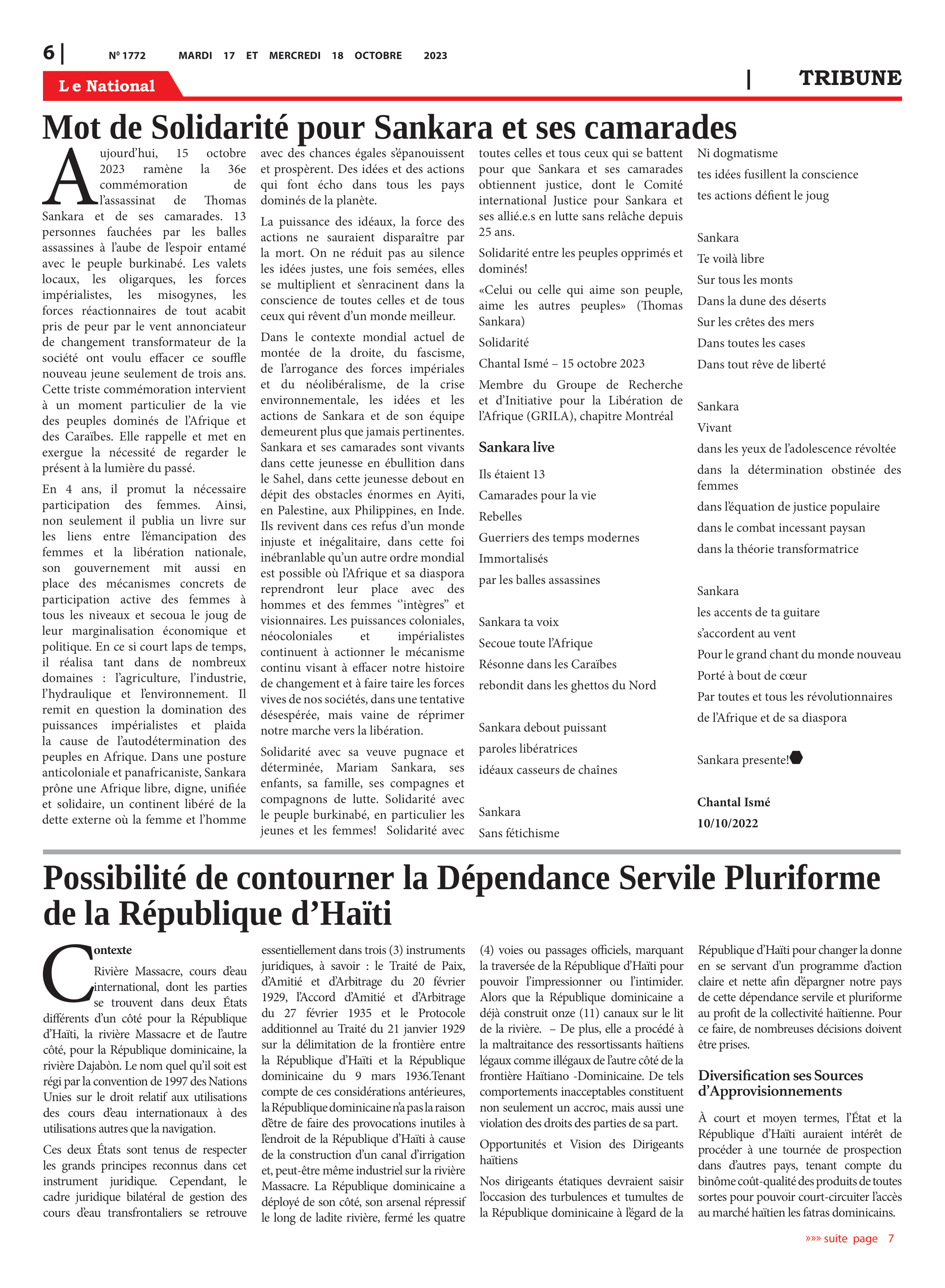Page 6 de l'édition 1772