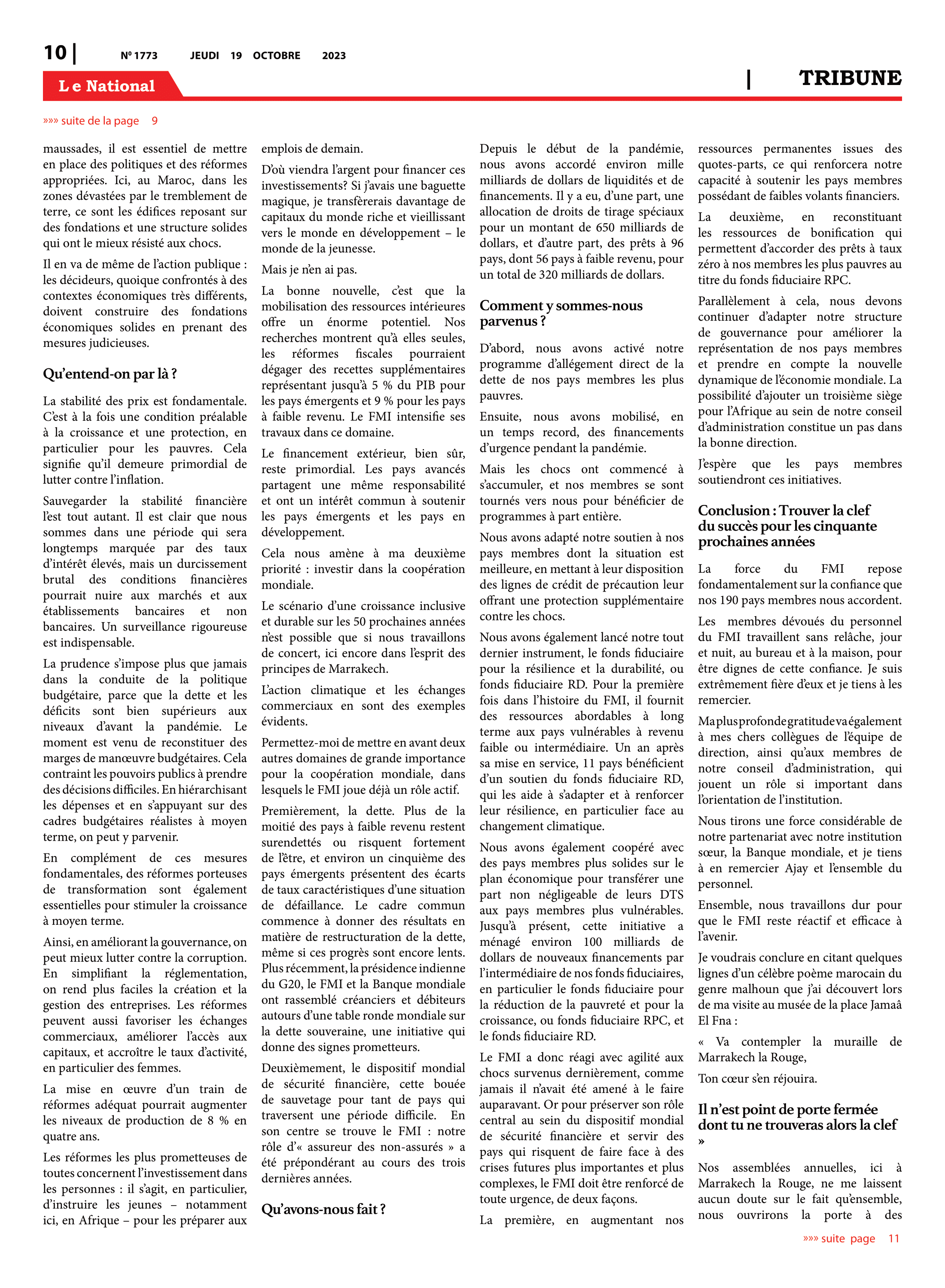 Page 10 de l'édition 1773