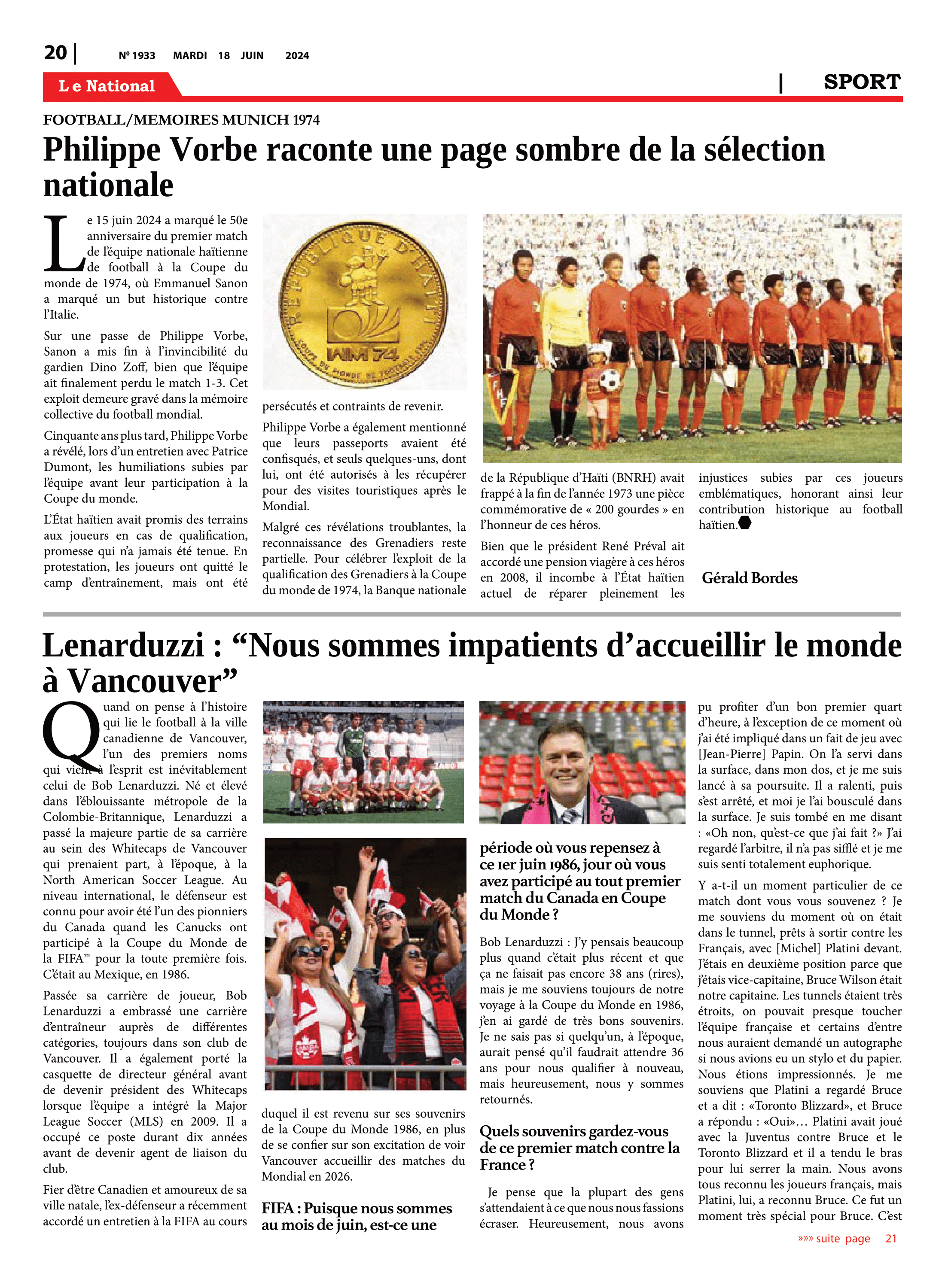 Page 20 de l'édition 1933