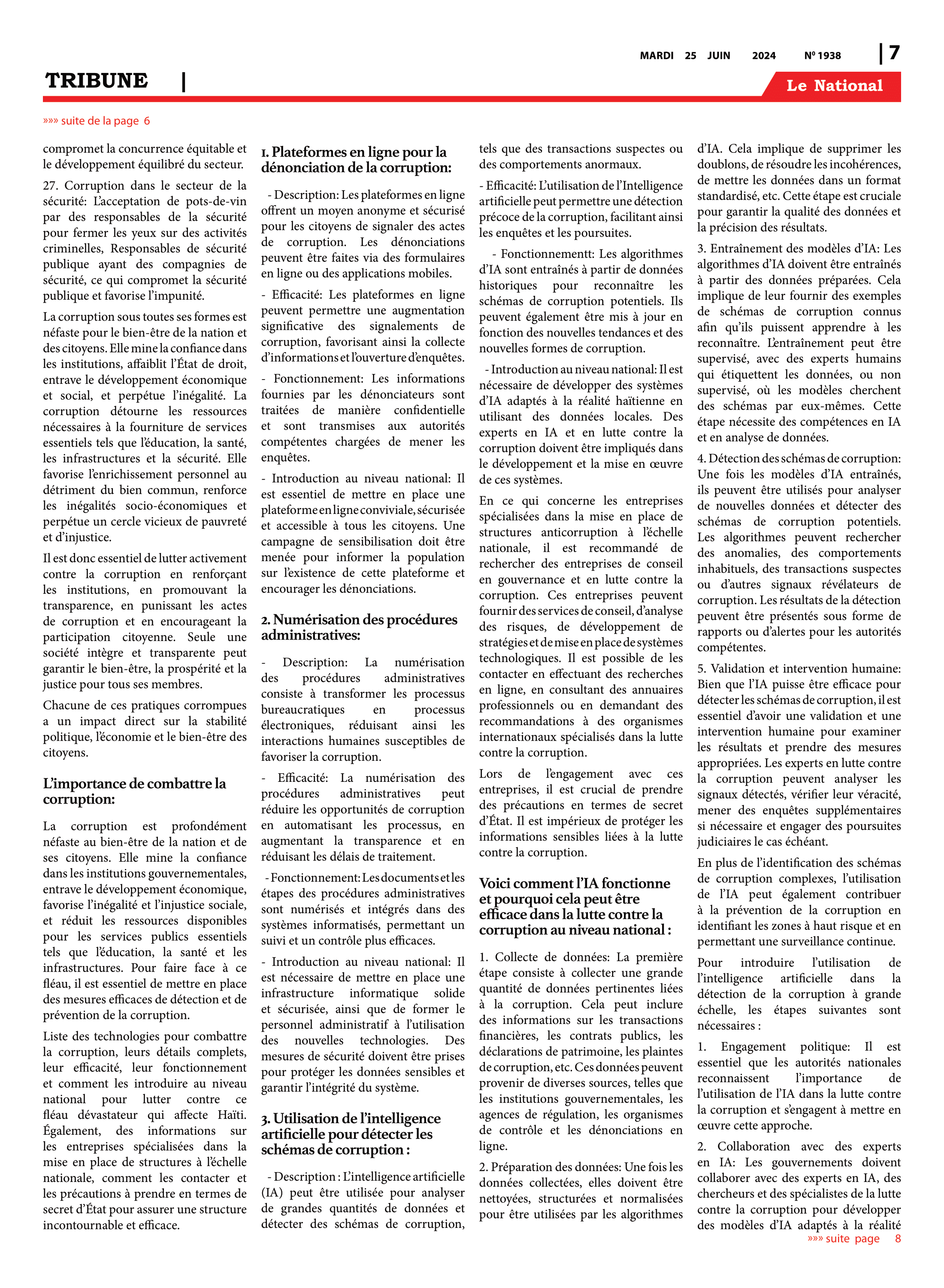 Page 7 de l'édition 1938
