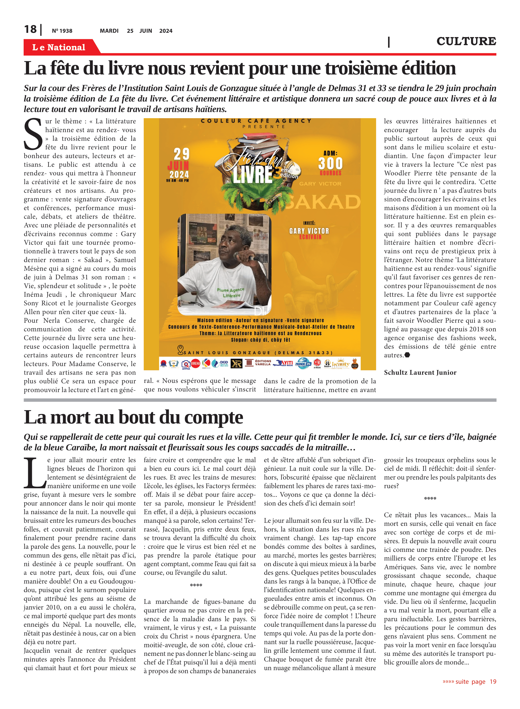 Page 18 de l'édition 1938