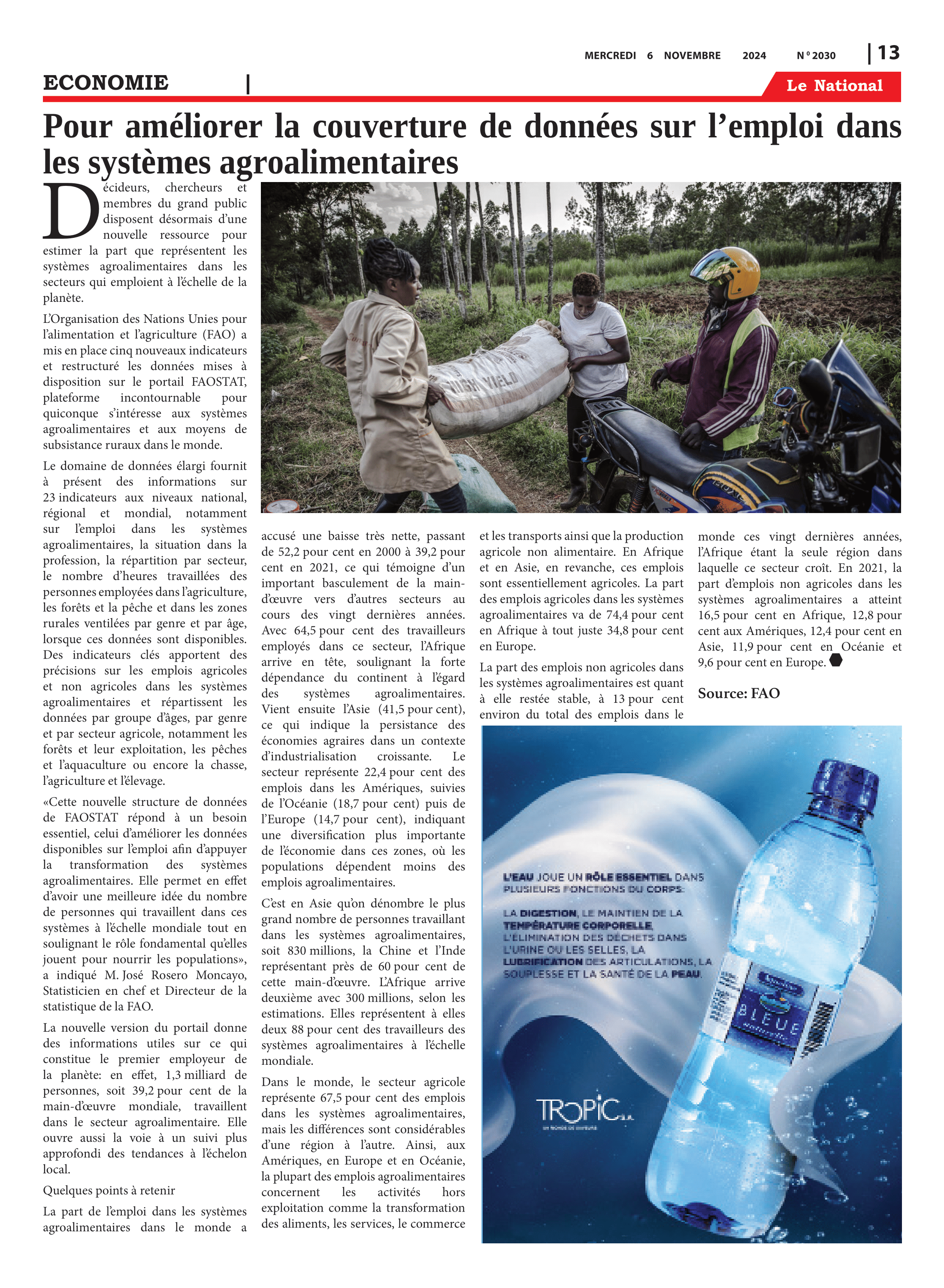 Page 13 de l'édition 2030