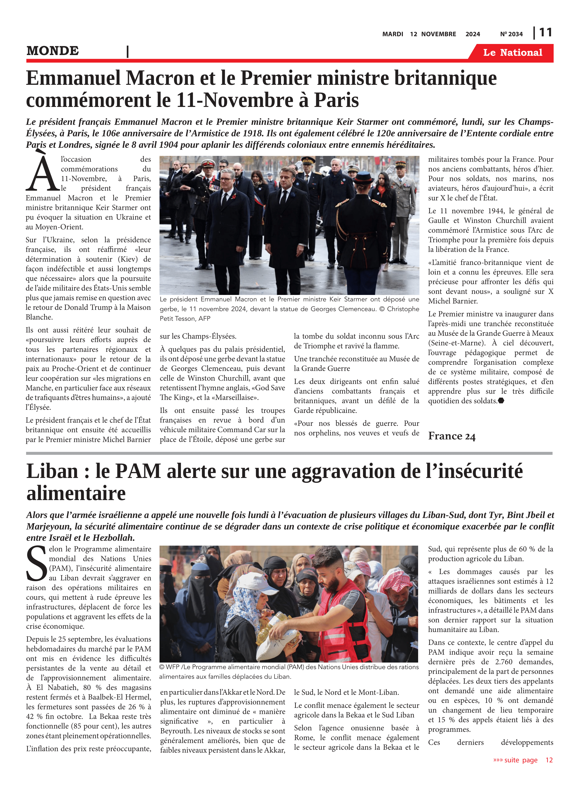 Page 10 de l'édition 2034