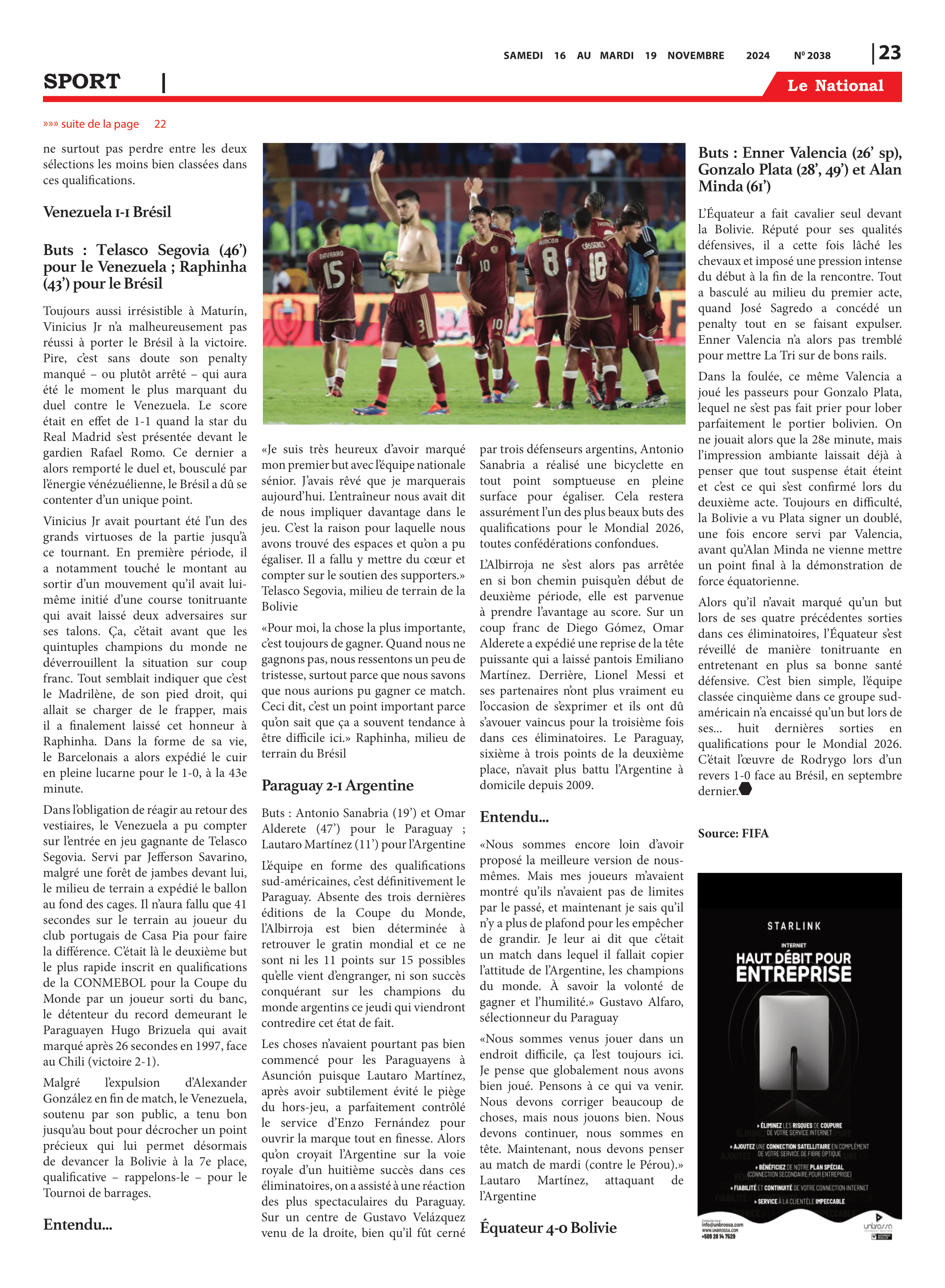 Page 23 de l'édition 2038