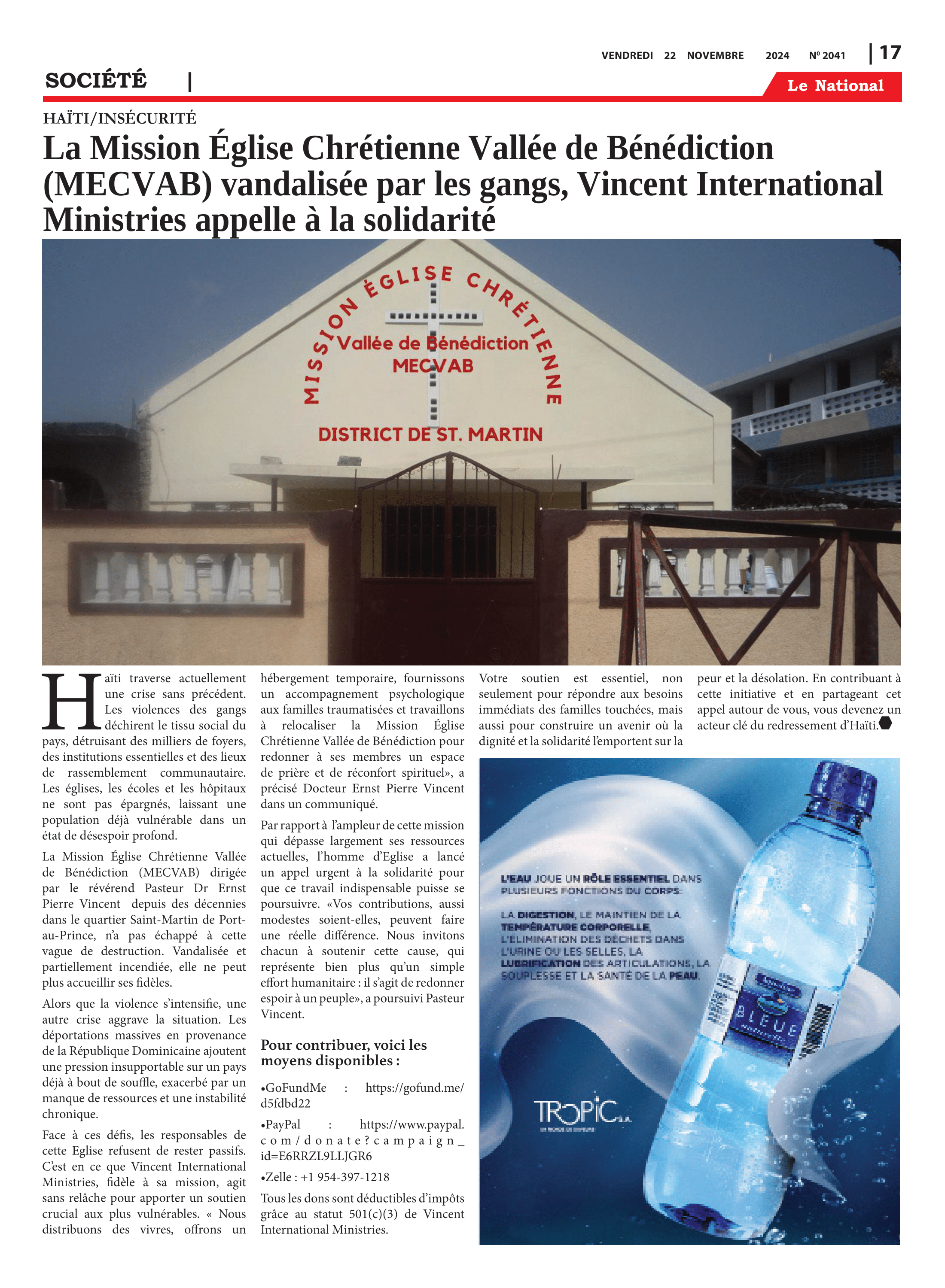 Page 17 de l'édition 2041