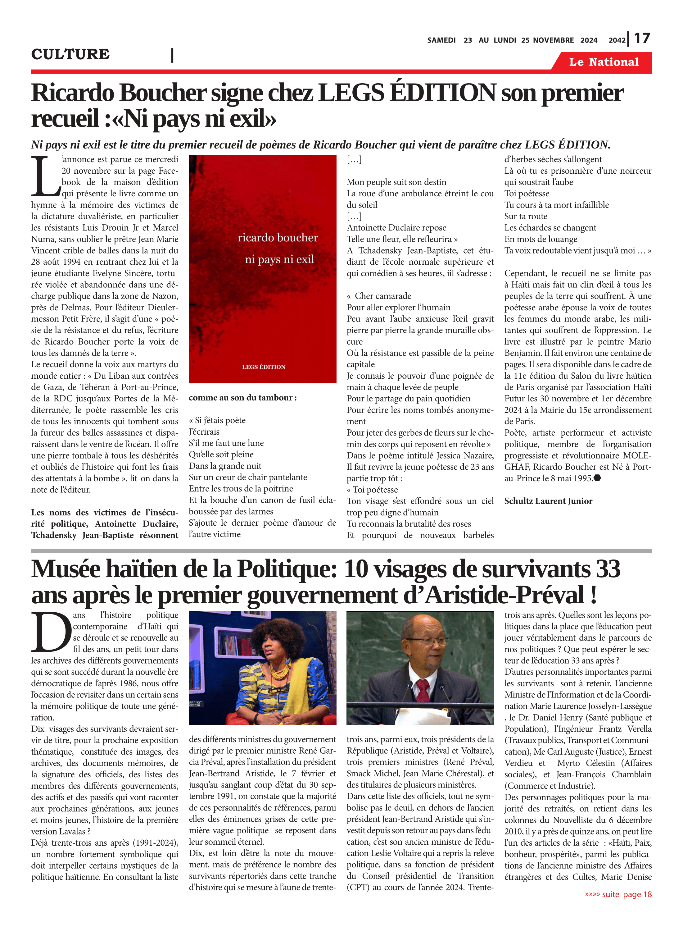 Page 17 de l'édition 2042