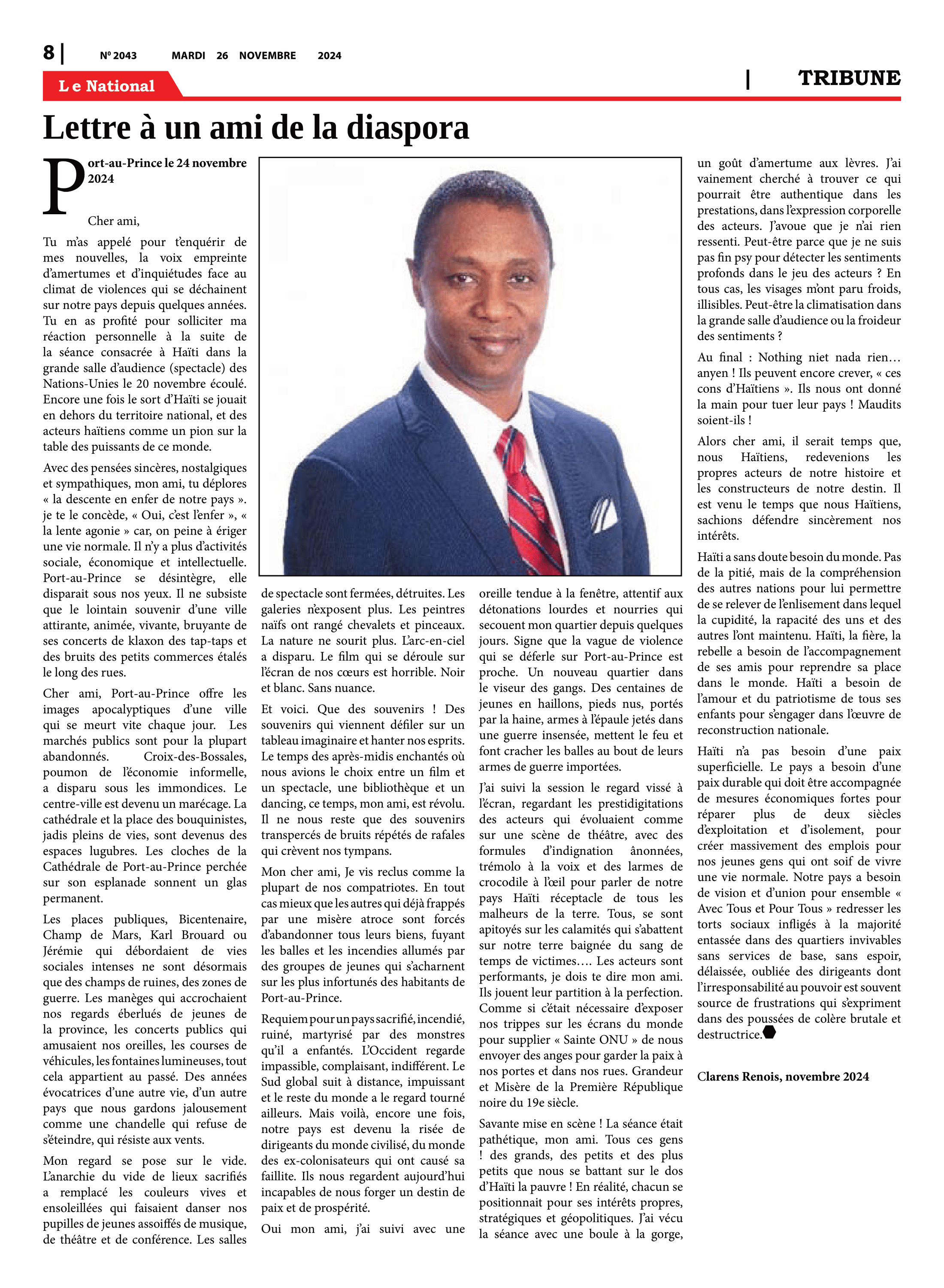 Page 8 de l'édition 2043