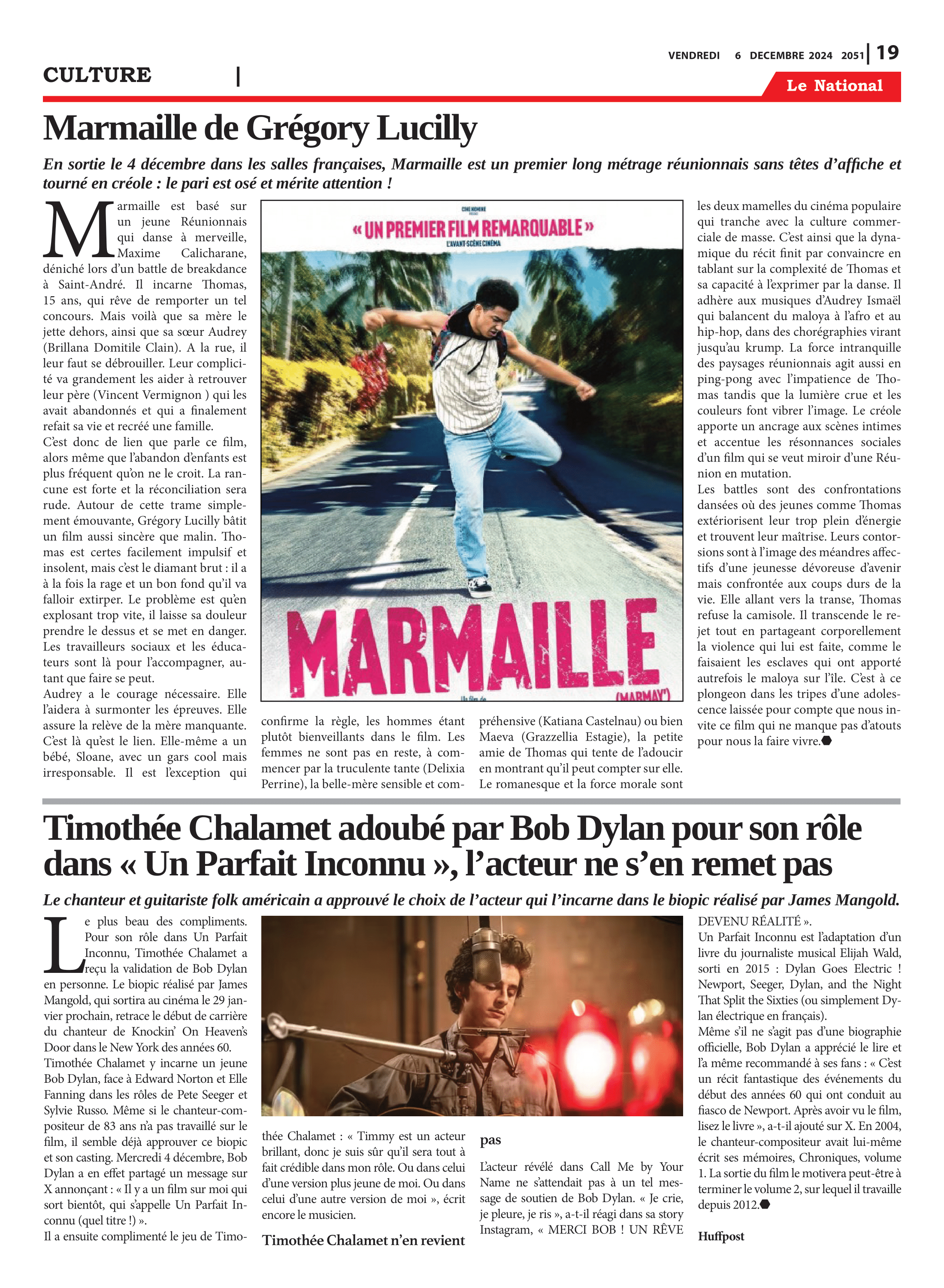 Page 19 de l'édition 2051