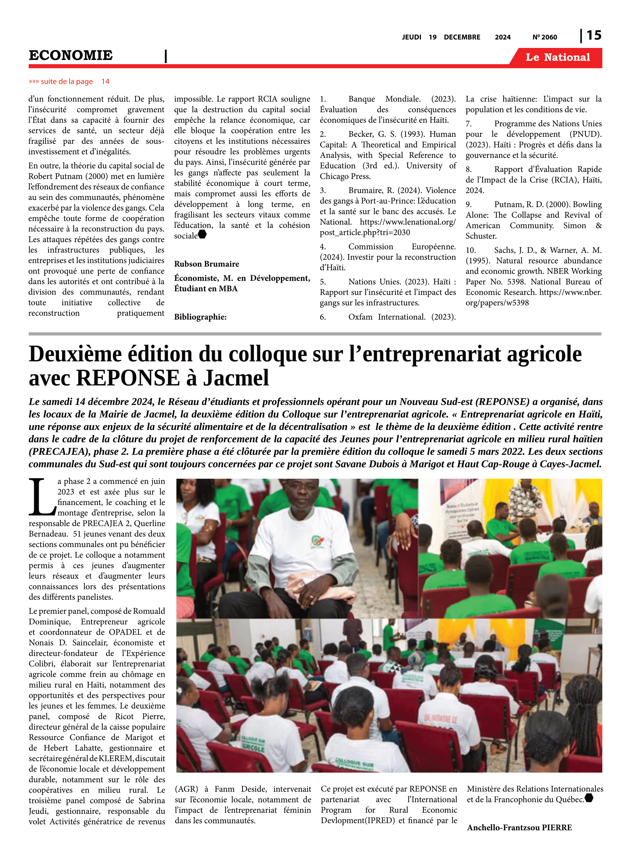 Page 15 de l'édition 2060