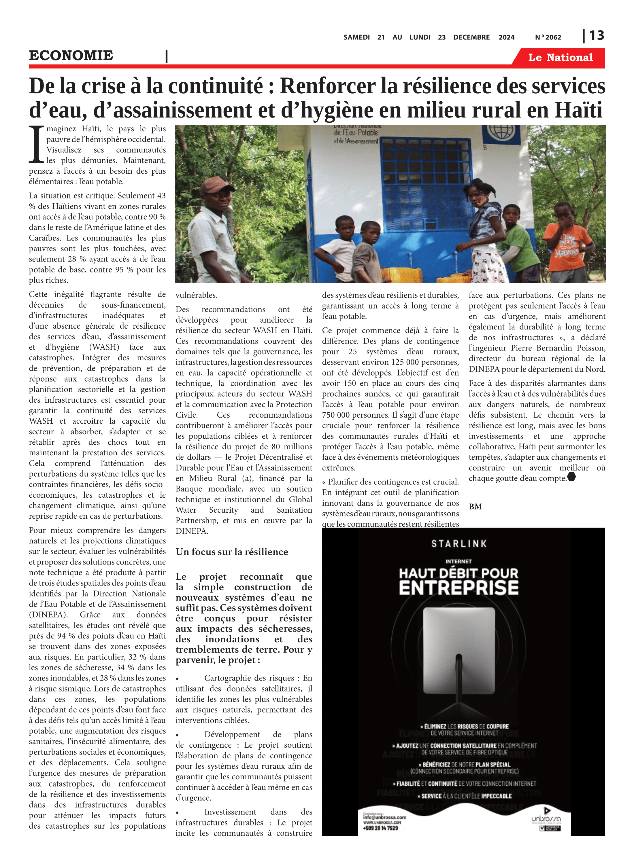 Page 13 de l'édition 2062