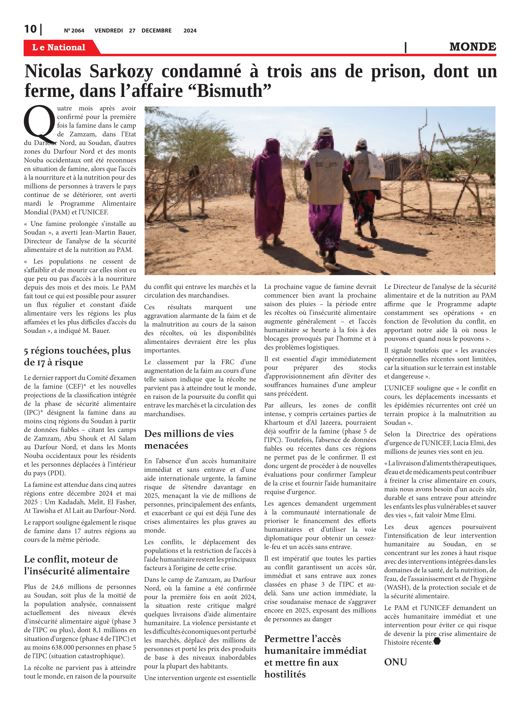Page 10 de l'édition 2064