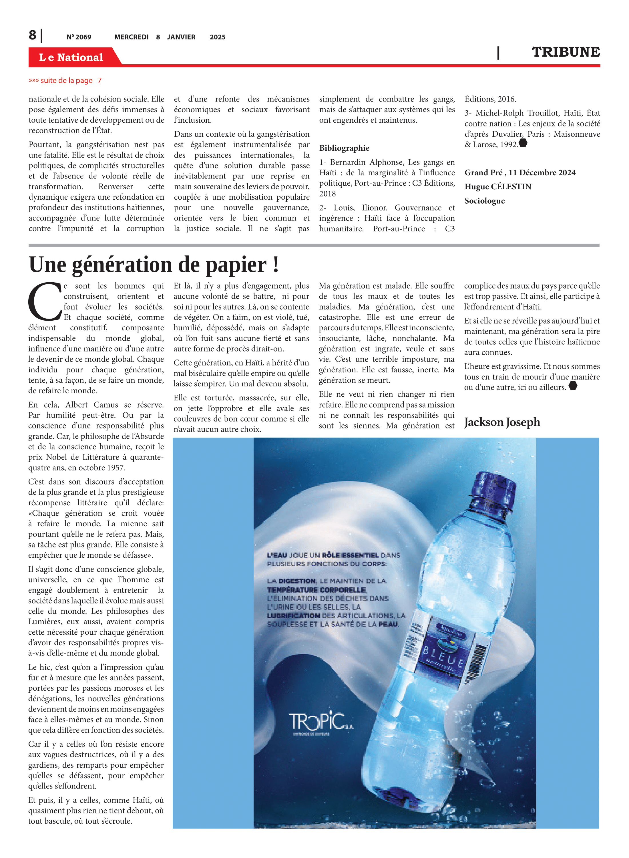 Page 8 de l'édition 2069