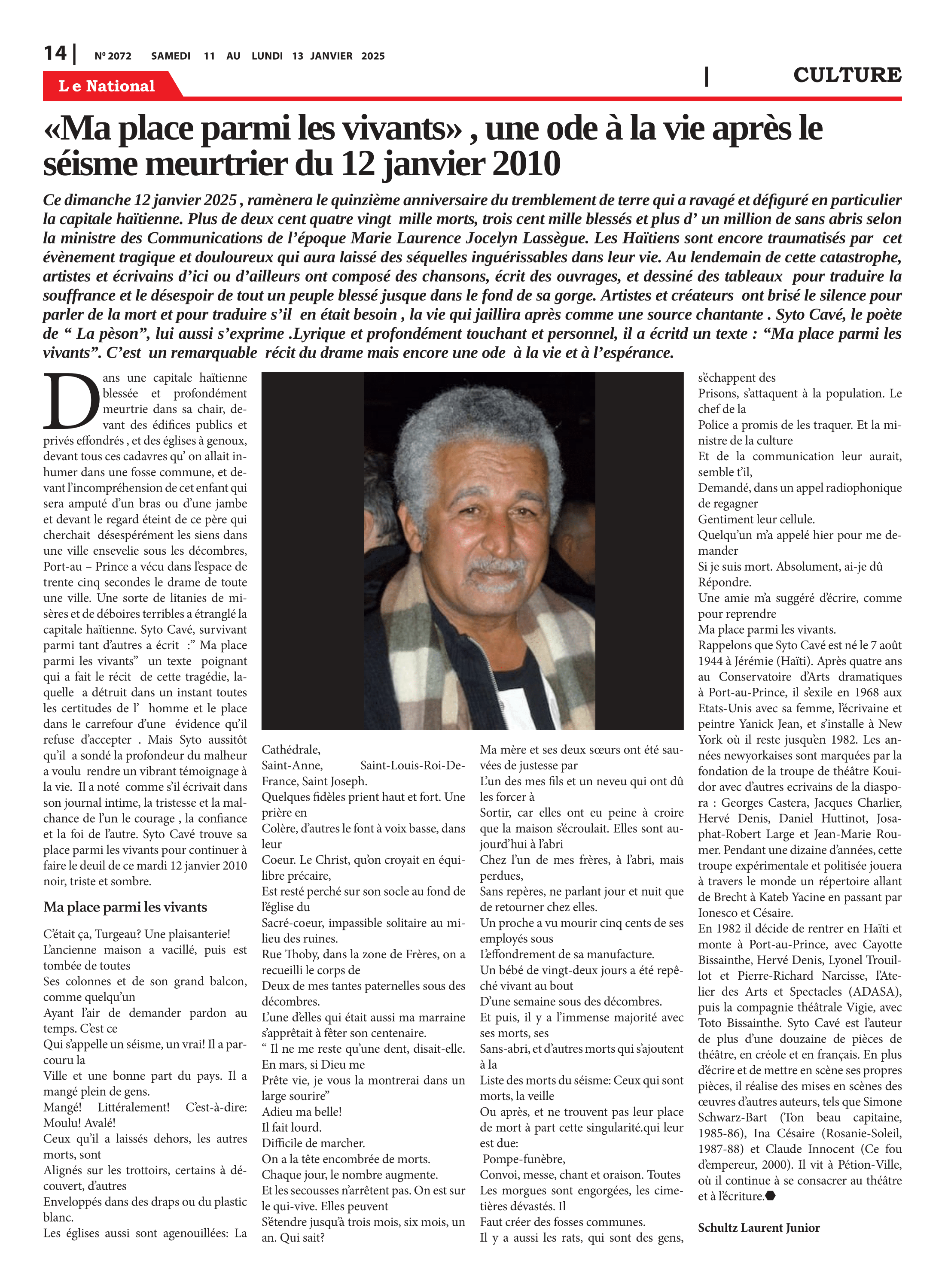 Page 14 de l'édition 2072