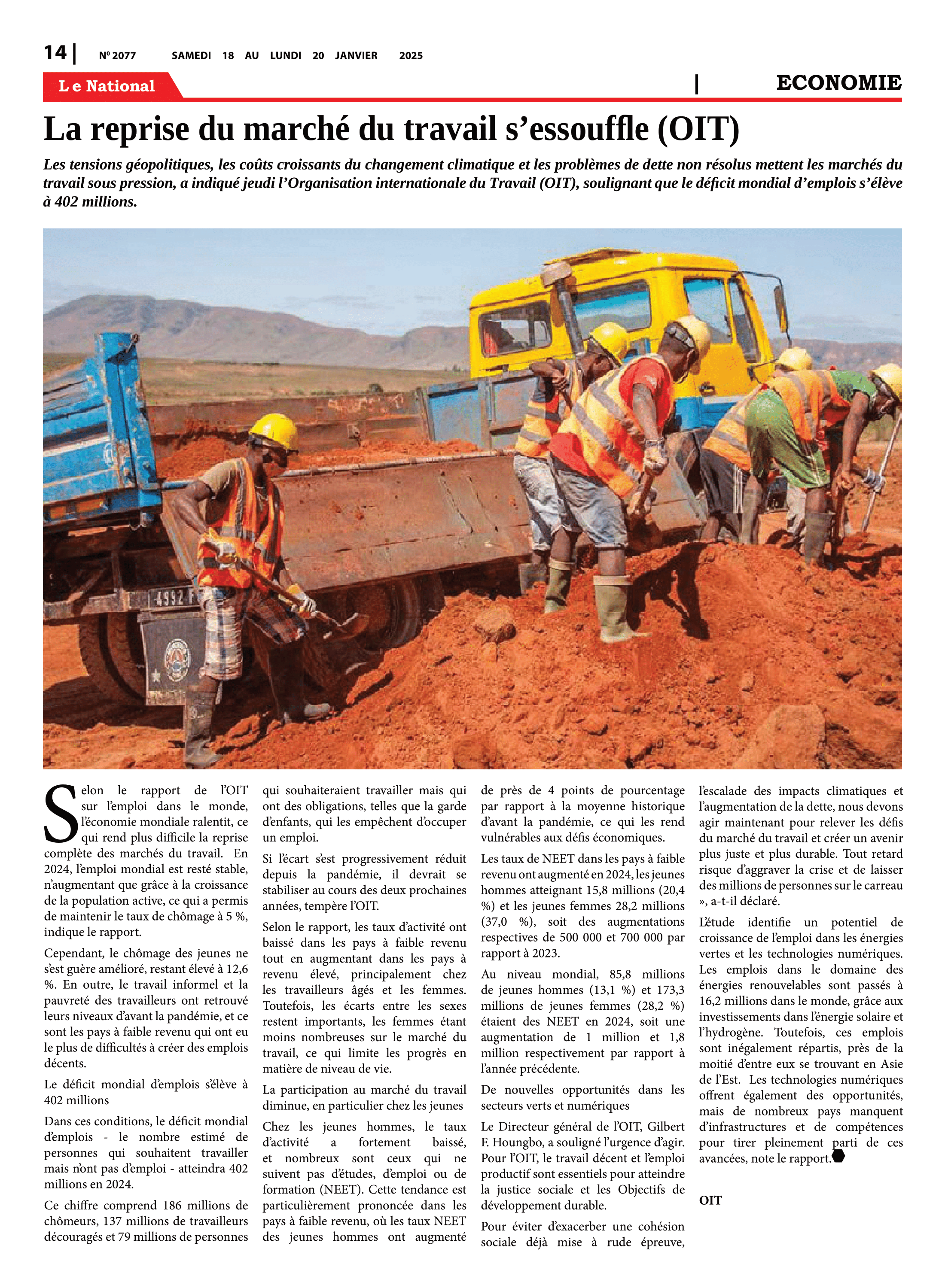 Page 14 de l'édition 2077